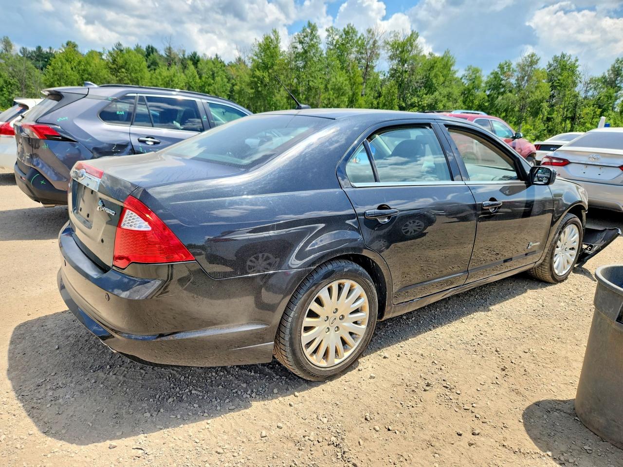 2010 Ford Fusion Hybrid Black vin: 3FADP0L30AR212391