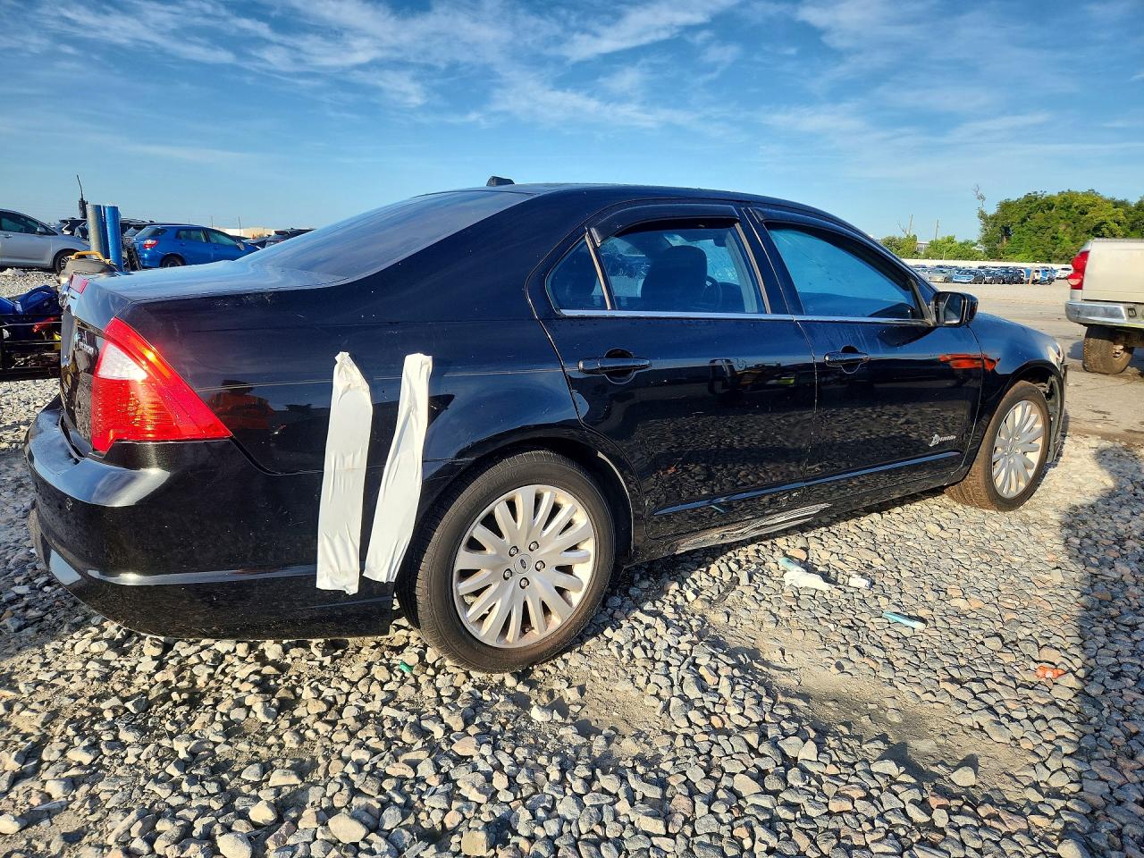 2010 Ford Fusion Hybrid Black vin: 3FADP0L30AR225366