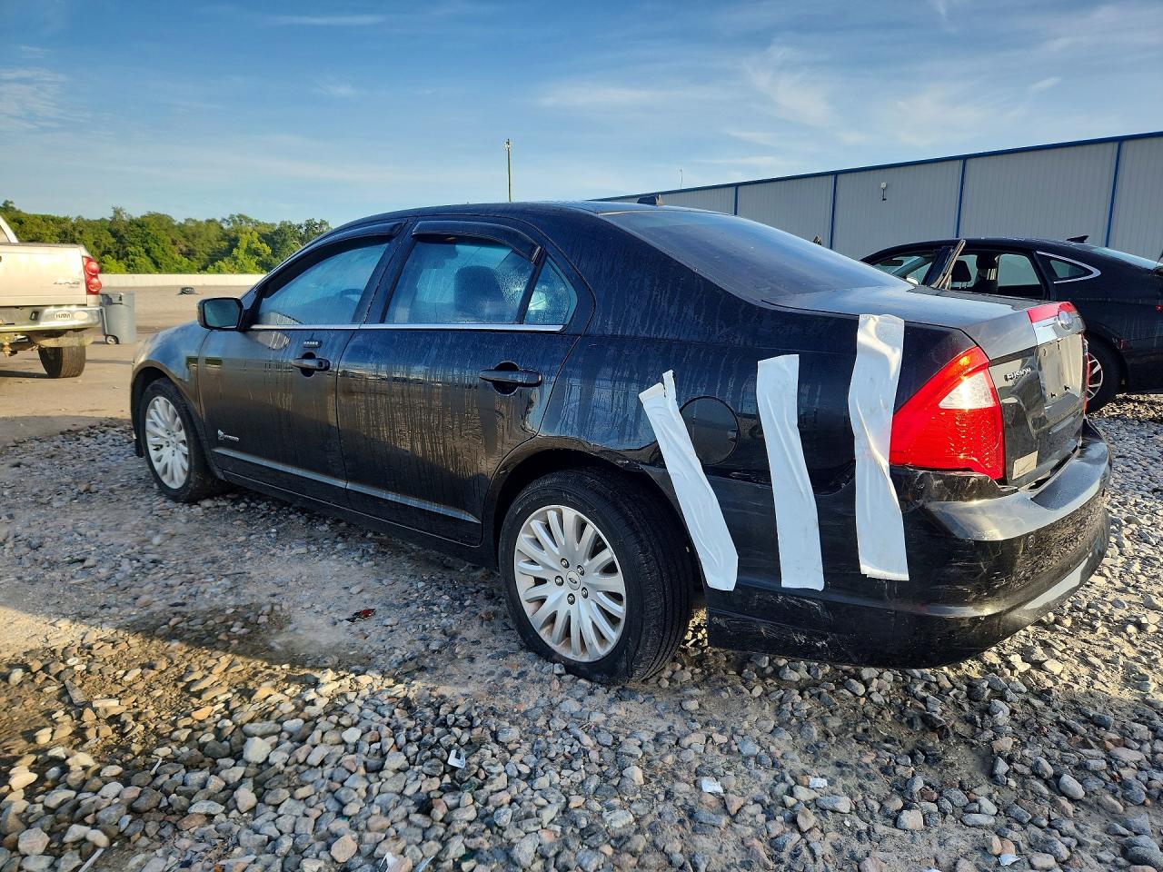 2010 Ford Fusion Hybrid Black vin: 3FADP0L30AR225366