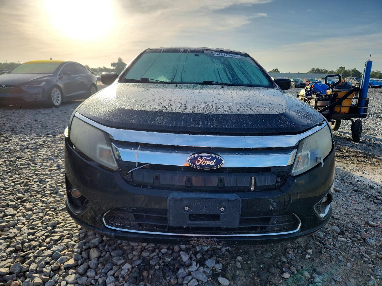 2010 Ford Fusion Hybrid Black vin: 3FADP0L30AR225366
