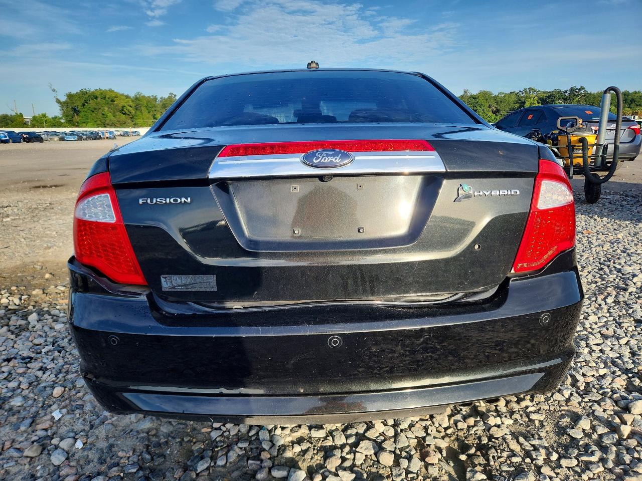 2010 Ford Fusion Hybrid Black vin: 3FADP0L30AR225366