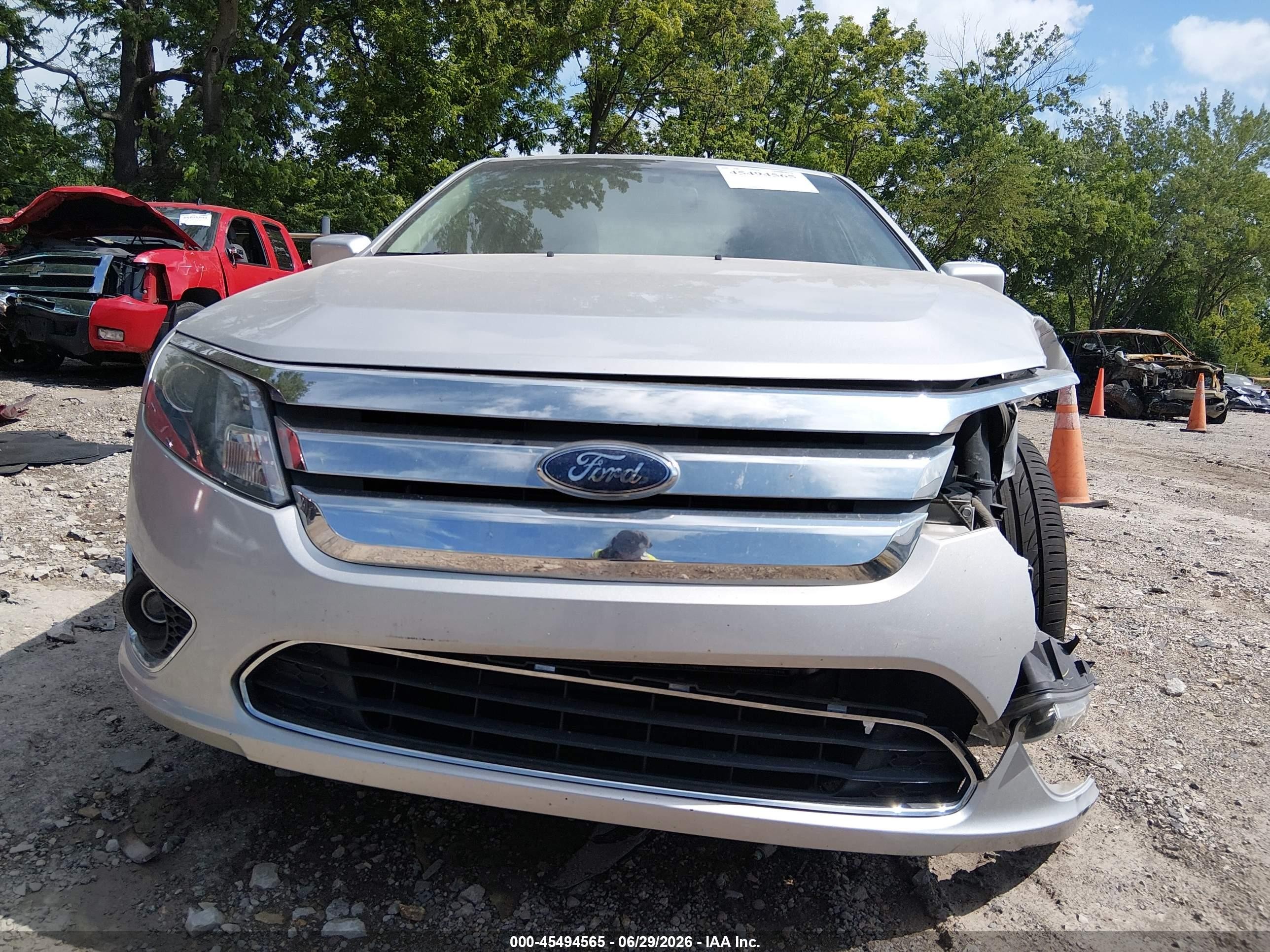 2010 Ford Fusion Hybrid   Silver vin: 3FADP0L30AR225741