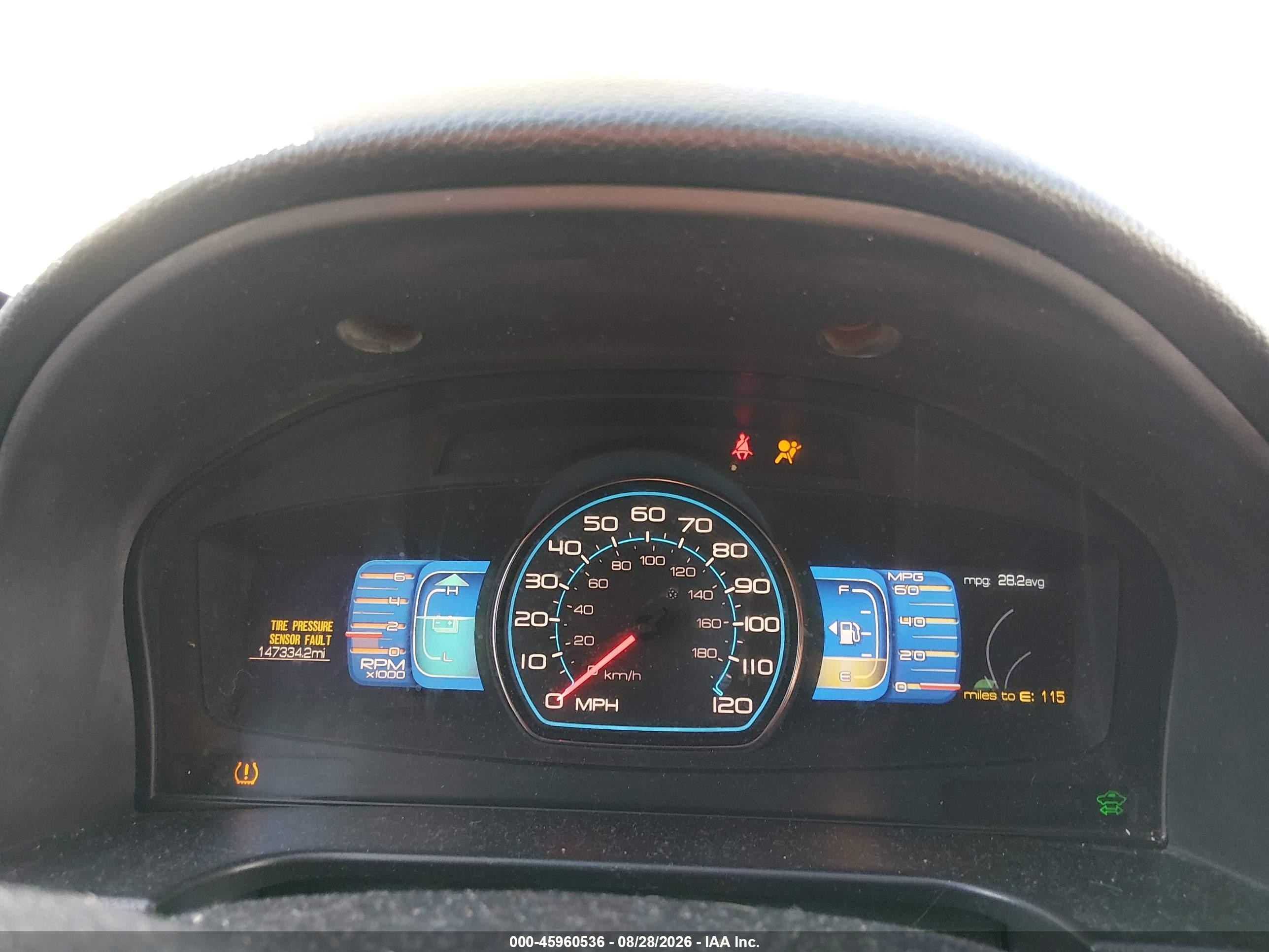 2010 Ford Fusion Hybrid   Gray vin: 3FADP0L30AR304052