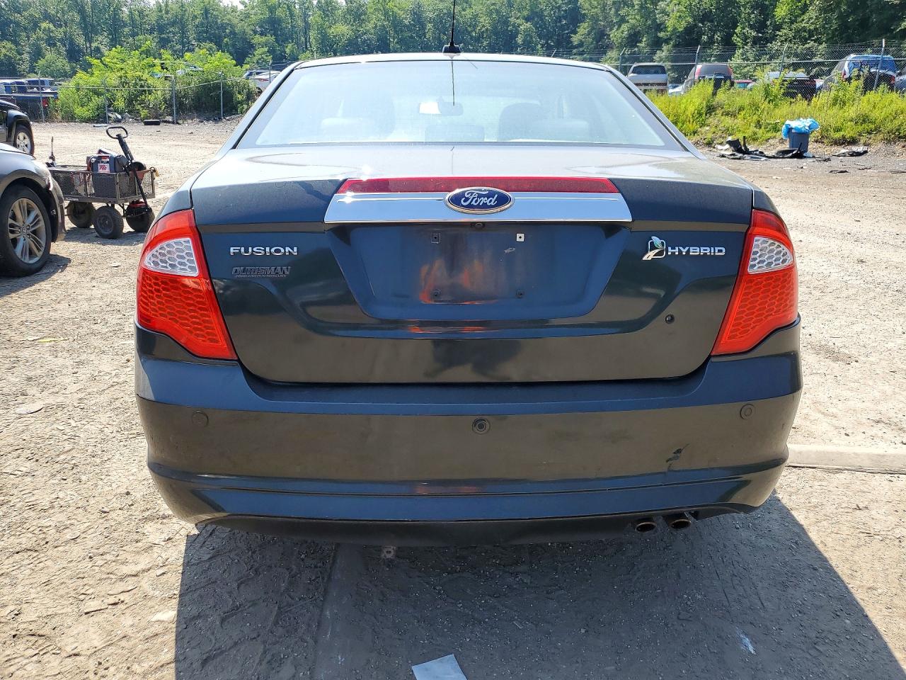2010 Ford Fusion Hybrid Black vin: 3FADP0L30AR348875