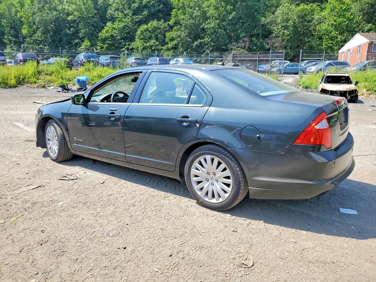 2010 Ford Fusion Hybrid Black vin: 3FADP0L30AR348875