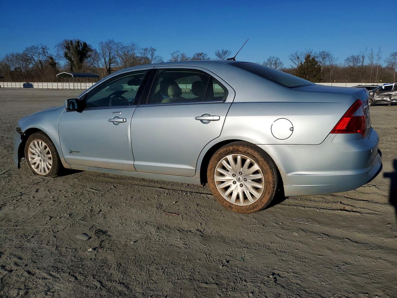 2011 Ford Fusion Hybrid Blue vin: 3FADP0L30BR102958