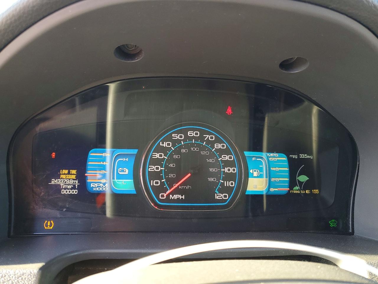 2011 Ford Fusion Hybrid Blue vin: 3FADP0L30BR102958