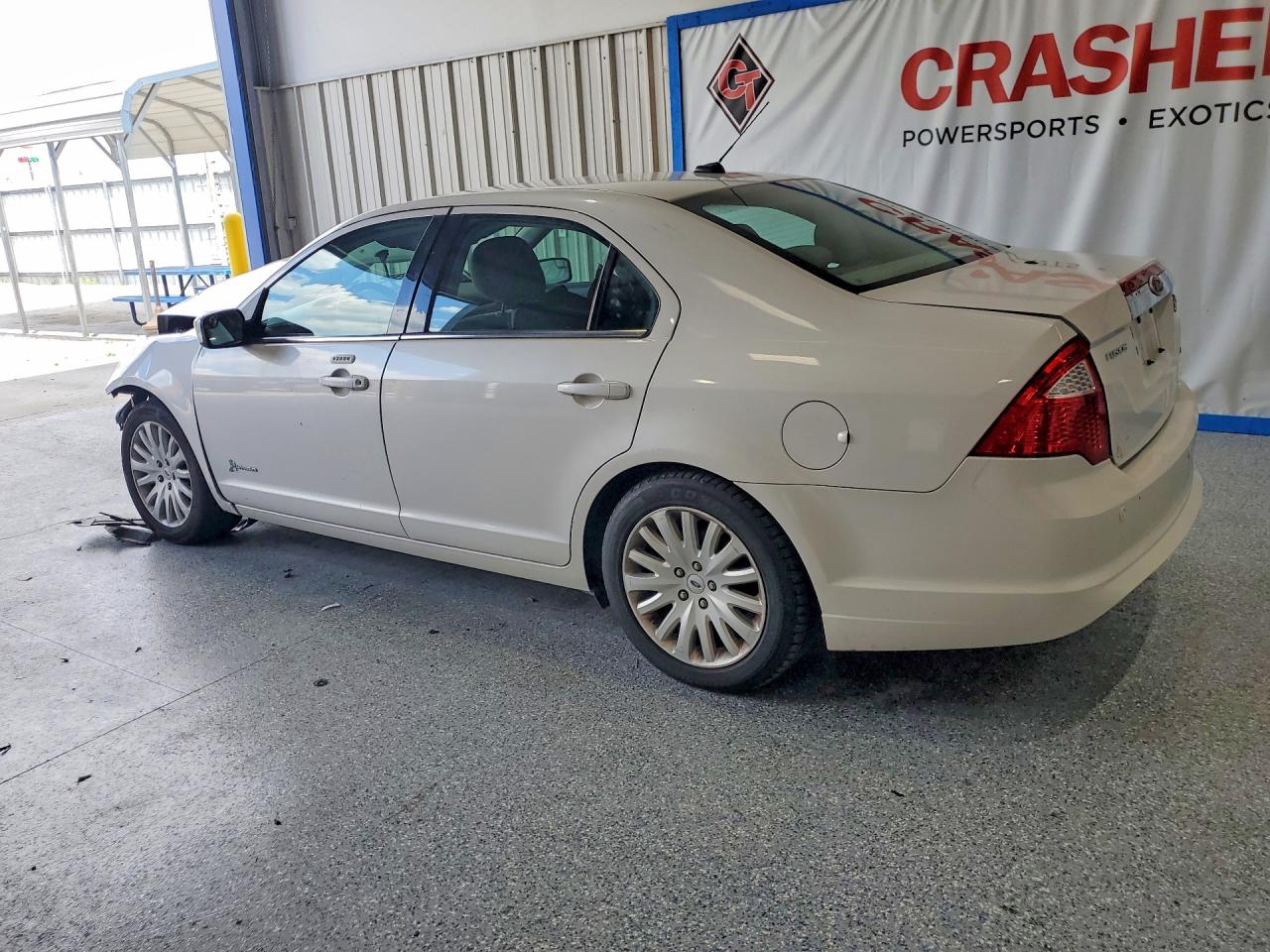 2011 Ford Fusion Hybrid White vin: 3FADP0L30BR129223