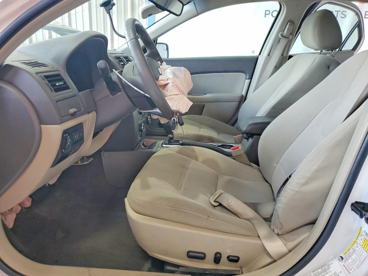 2011 Ford Fusion Hybrid White vin: 3FADP0L30BR129223