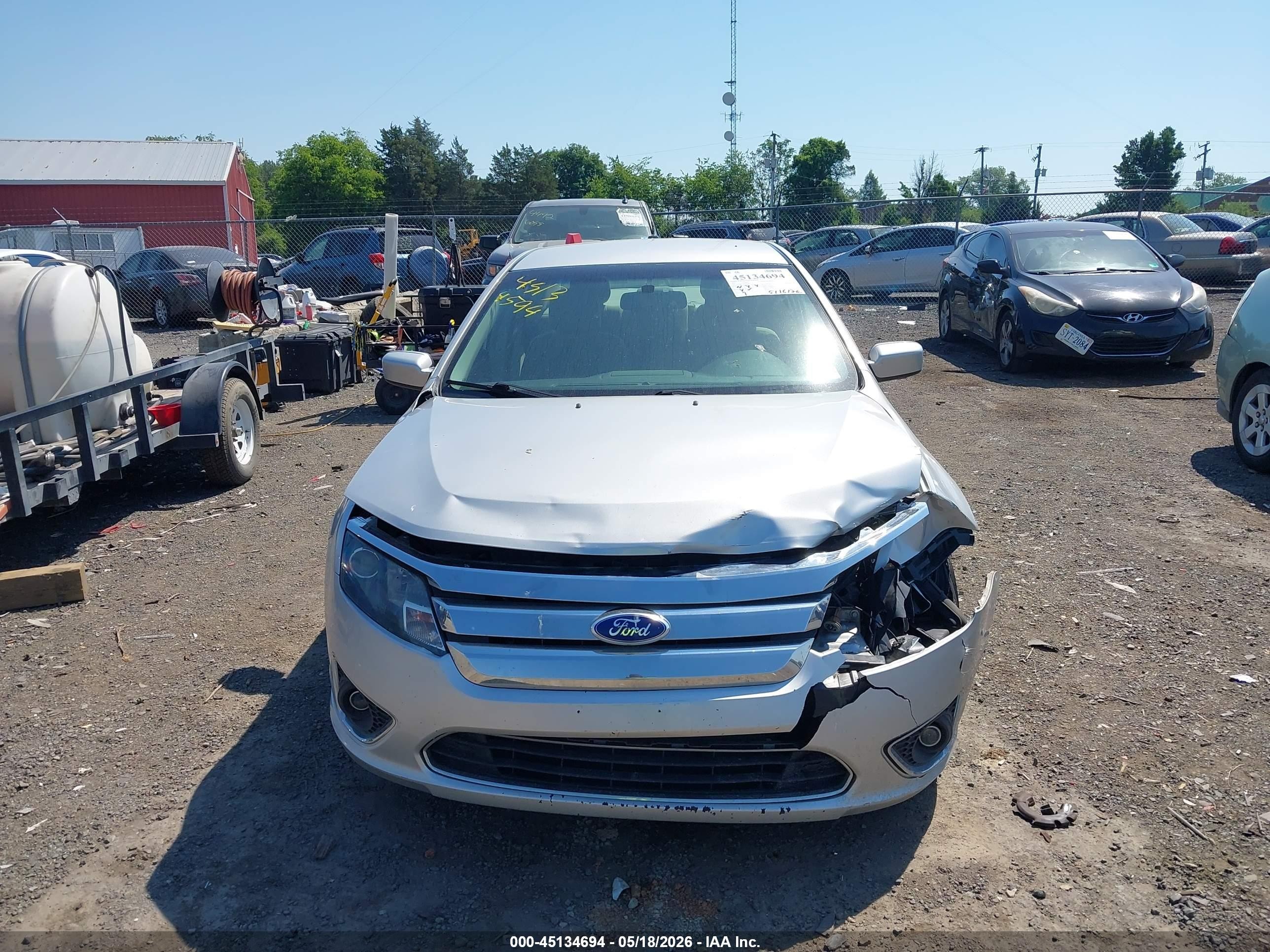 2011 Ford Fusion Hybrid   Серебряный vin: 3FADP0L30BR275427