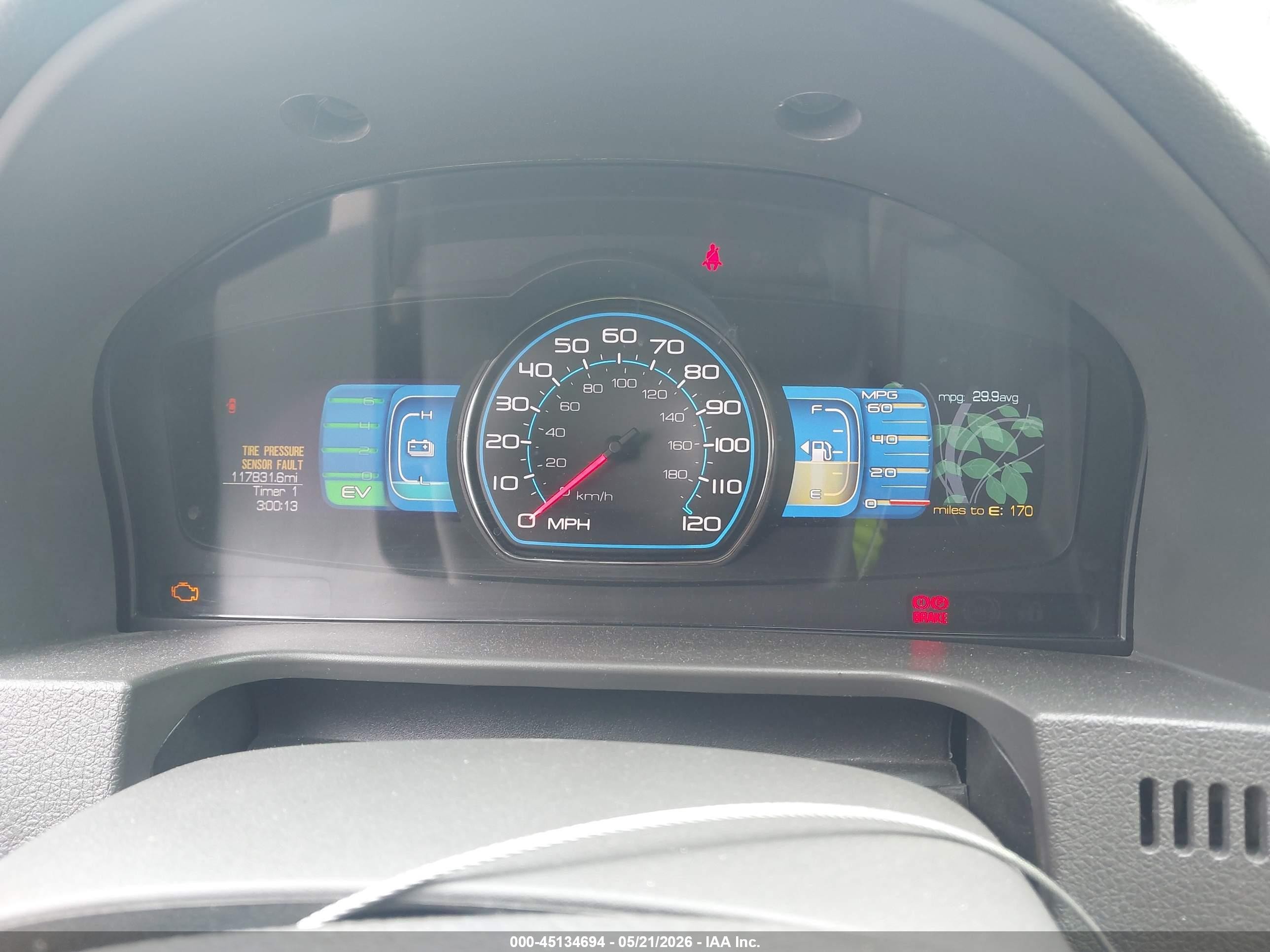 2011 Ford Fusion Hybrid   Серебряный vin: 3FADP0L30BR275427