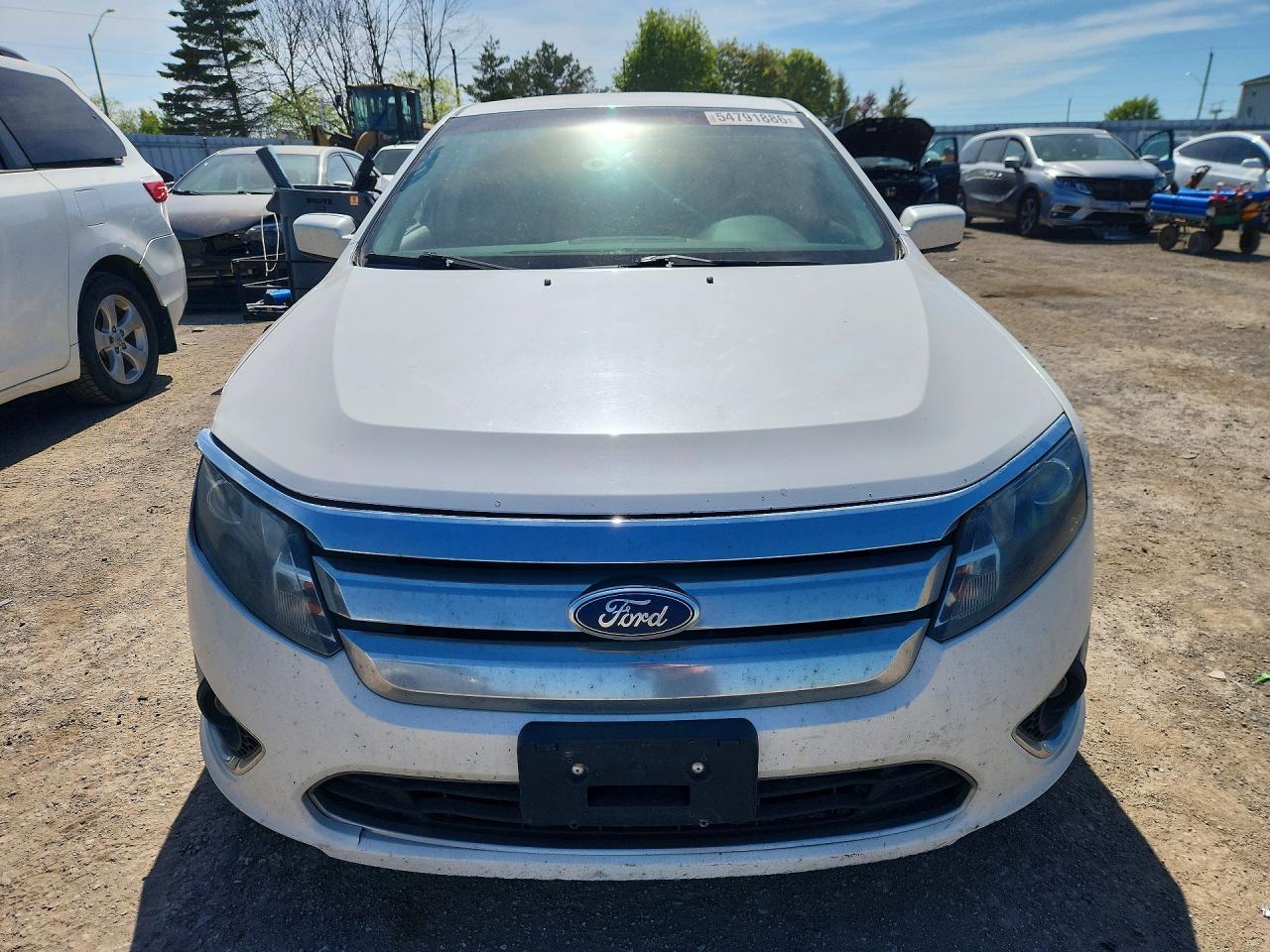 2012 Ford Fusion Hybrid White vin: 3FADP0L30CR165463