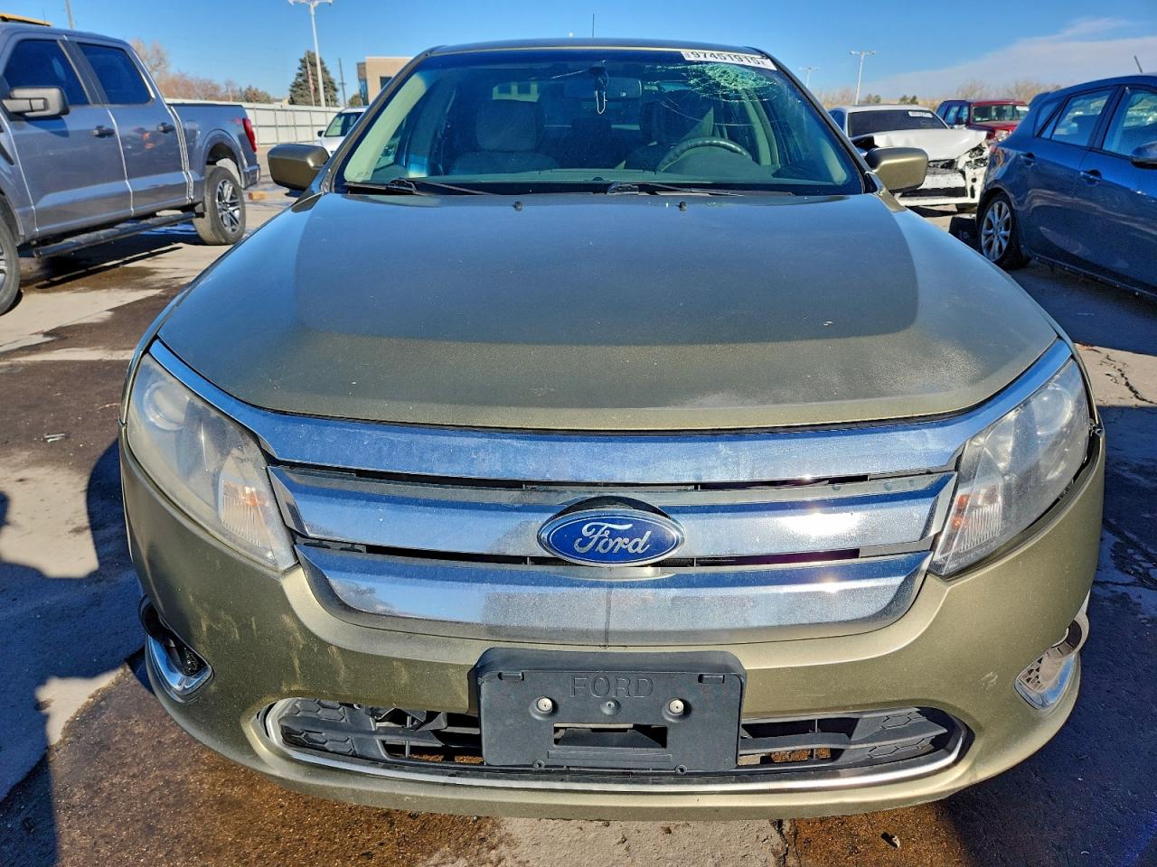 2012 Ford Fusion Hybrid Green vin: 3FADP0L30CR184742