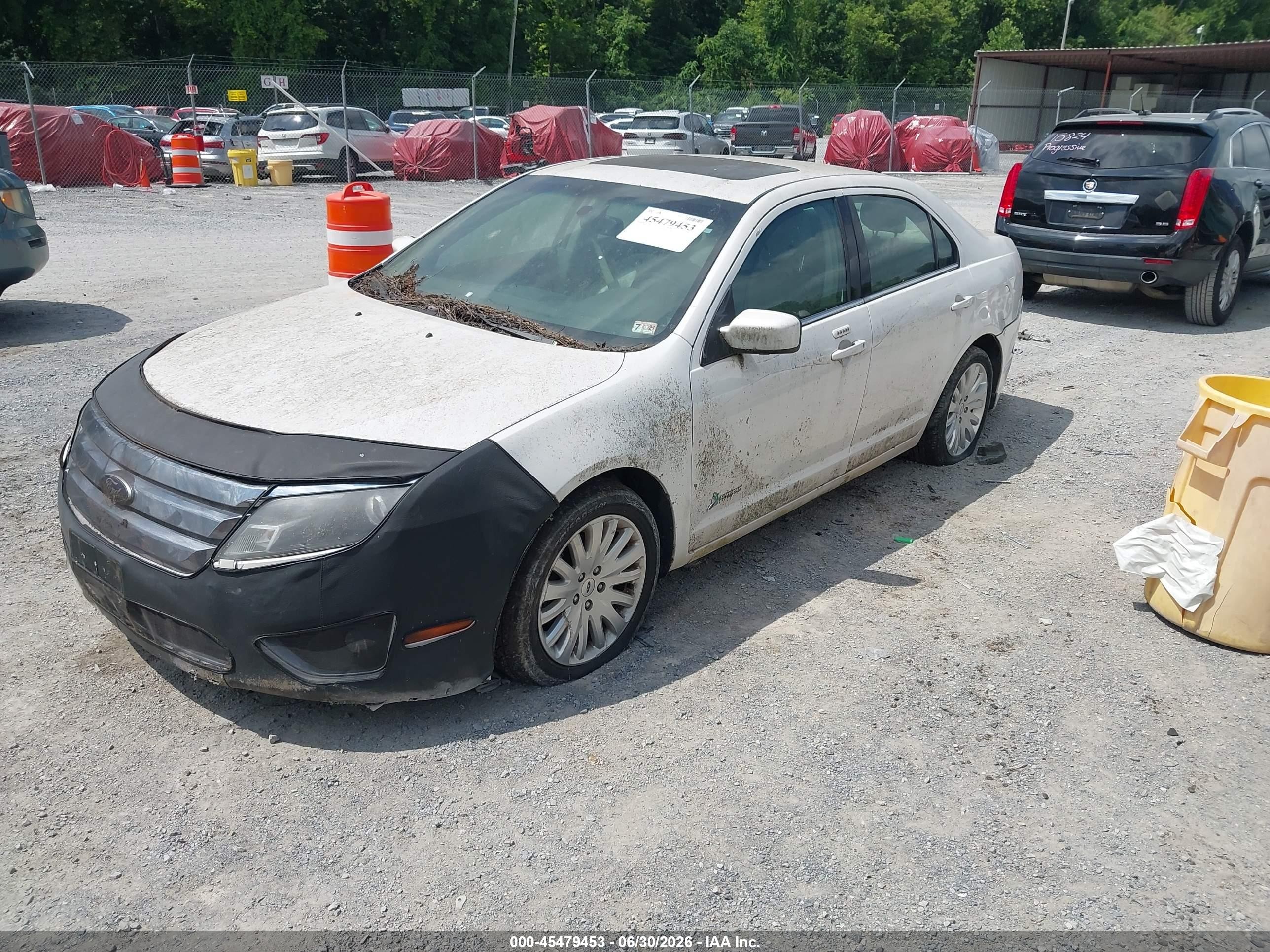 2012 Ford Fusion Hybrid   White vin: 3FADP0L30CR246432