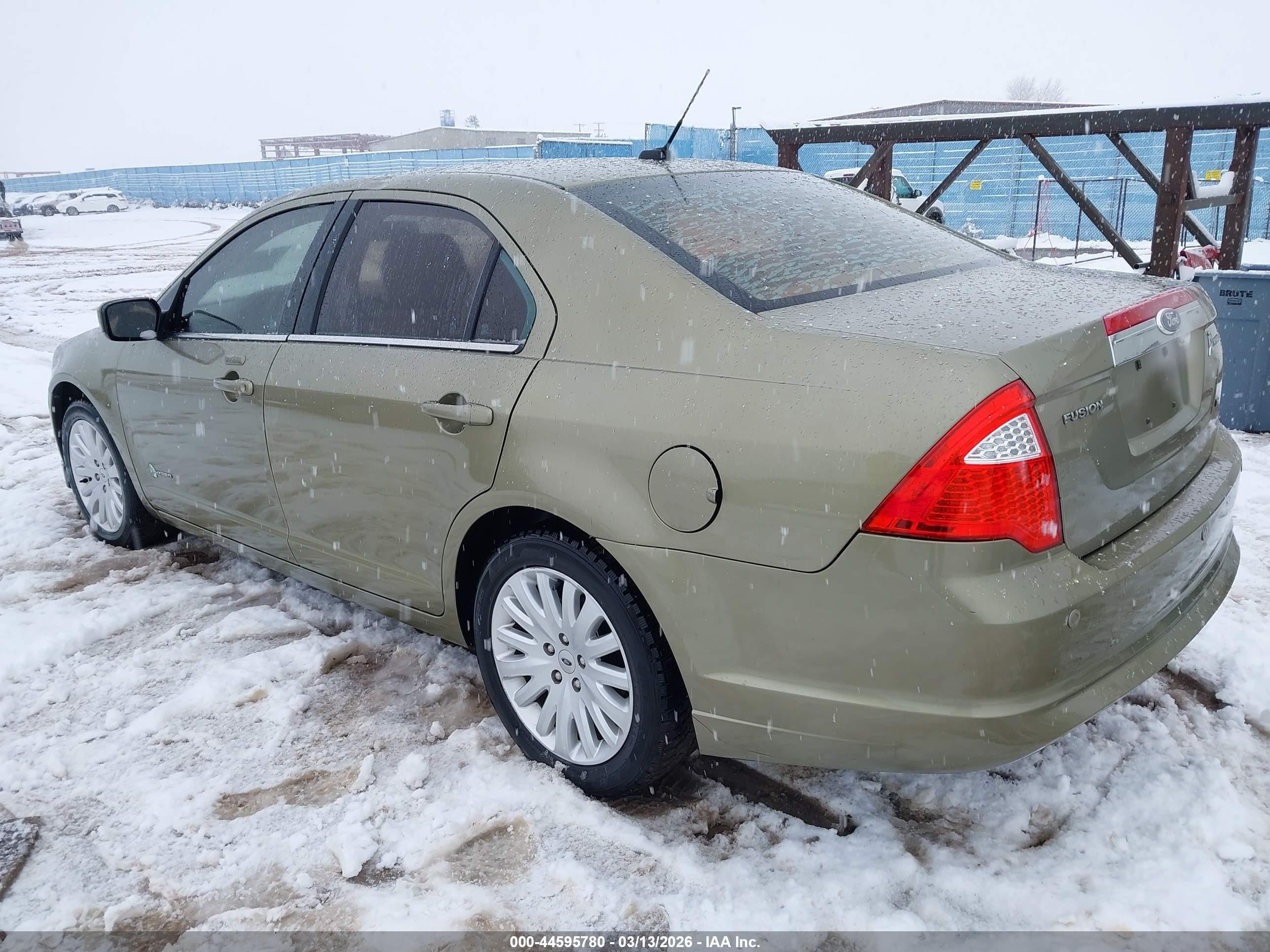 2012 Ford Fusion Hybrid   Green vin: 3FADP0L30CR367509