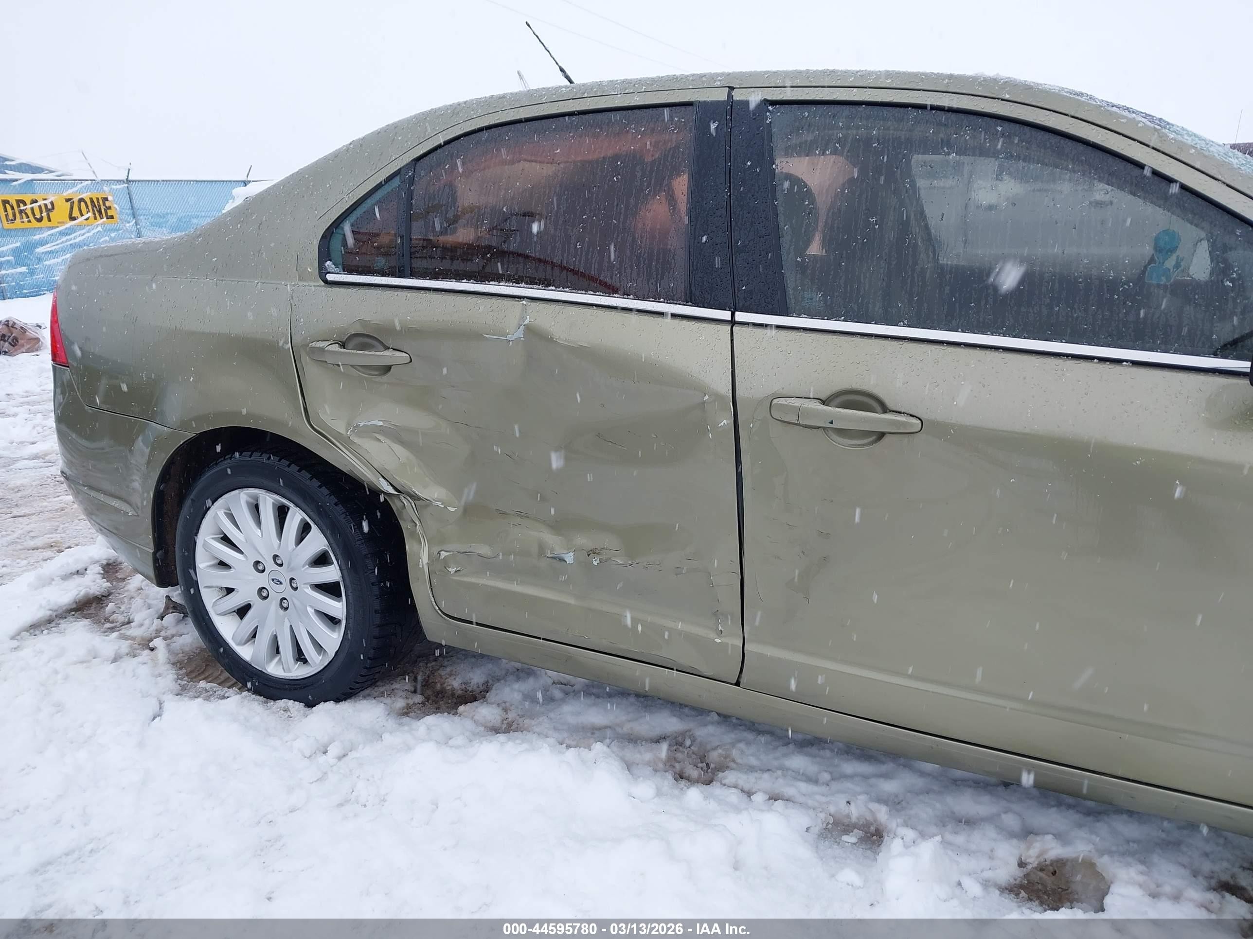 2012 Ford Fusion Hybrid   Green vin: 3FADP0L30CR367509