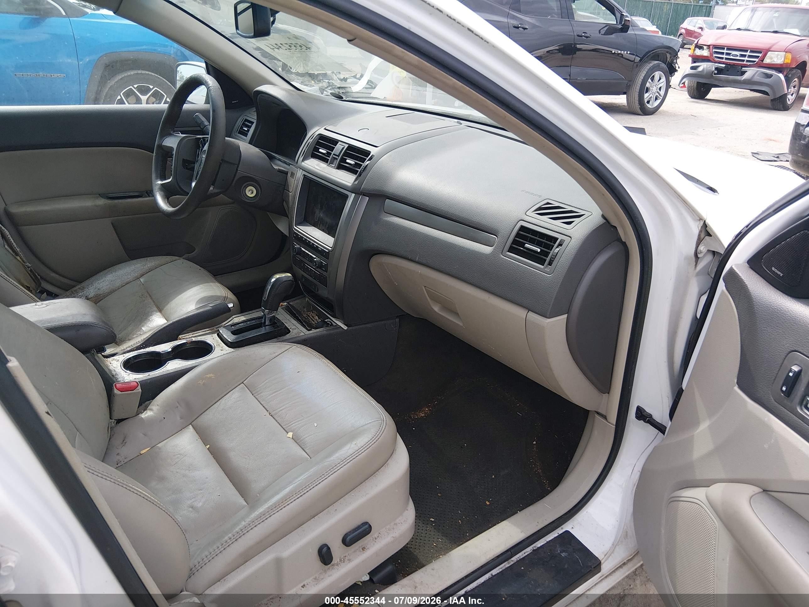 2012 Ford Fusion Hybrid   White vin: 3FADP0L30CR372578