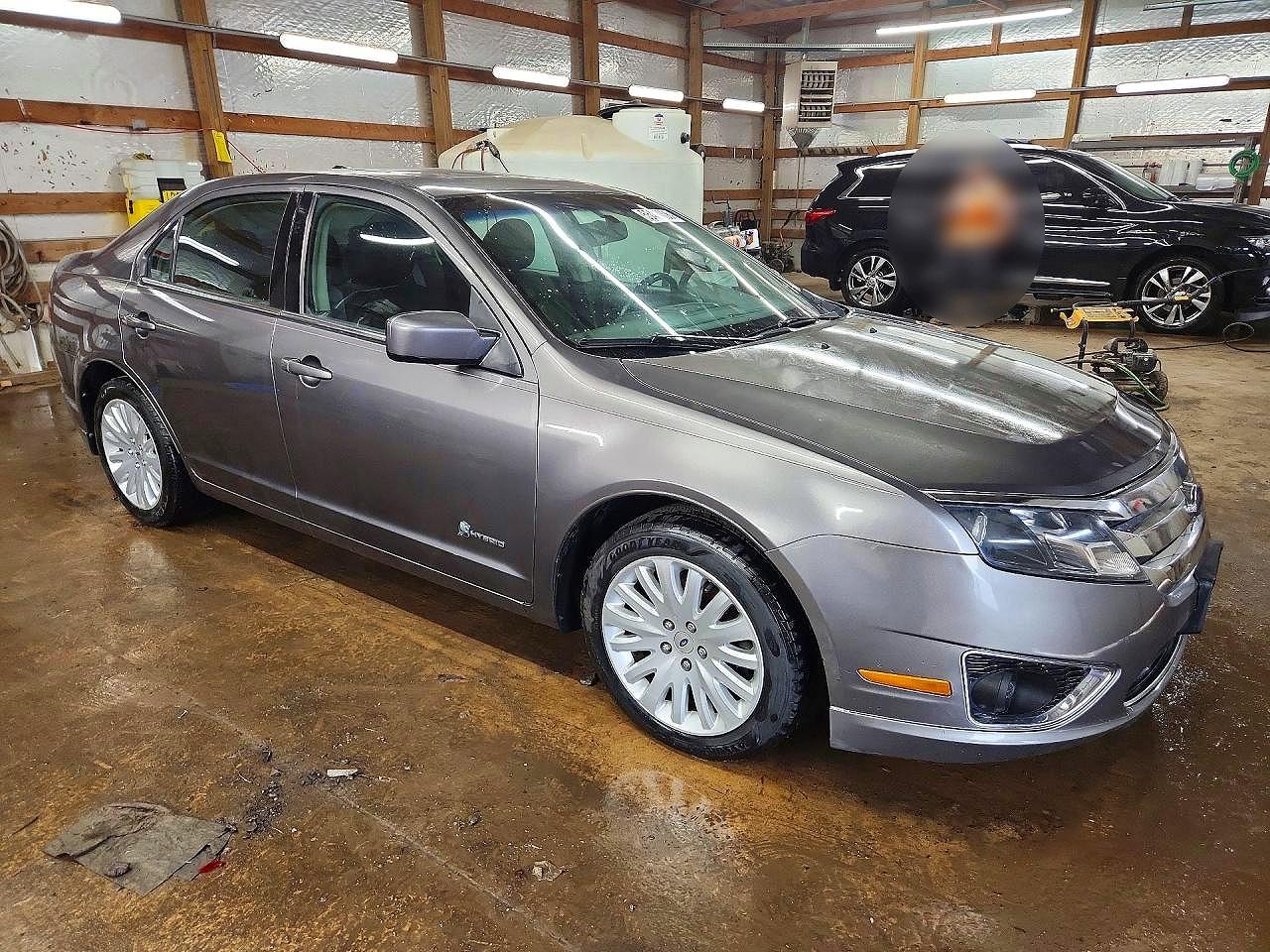 2010 Ford Fusion Hybrid Gray vin: 3FADP0L31AR227112
