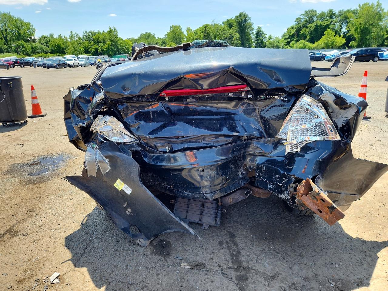 2010 Ford Fusion Hybrid Black vin: 3FADP0L31AR384932