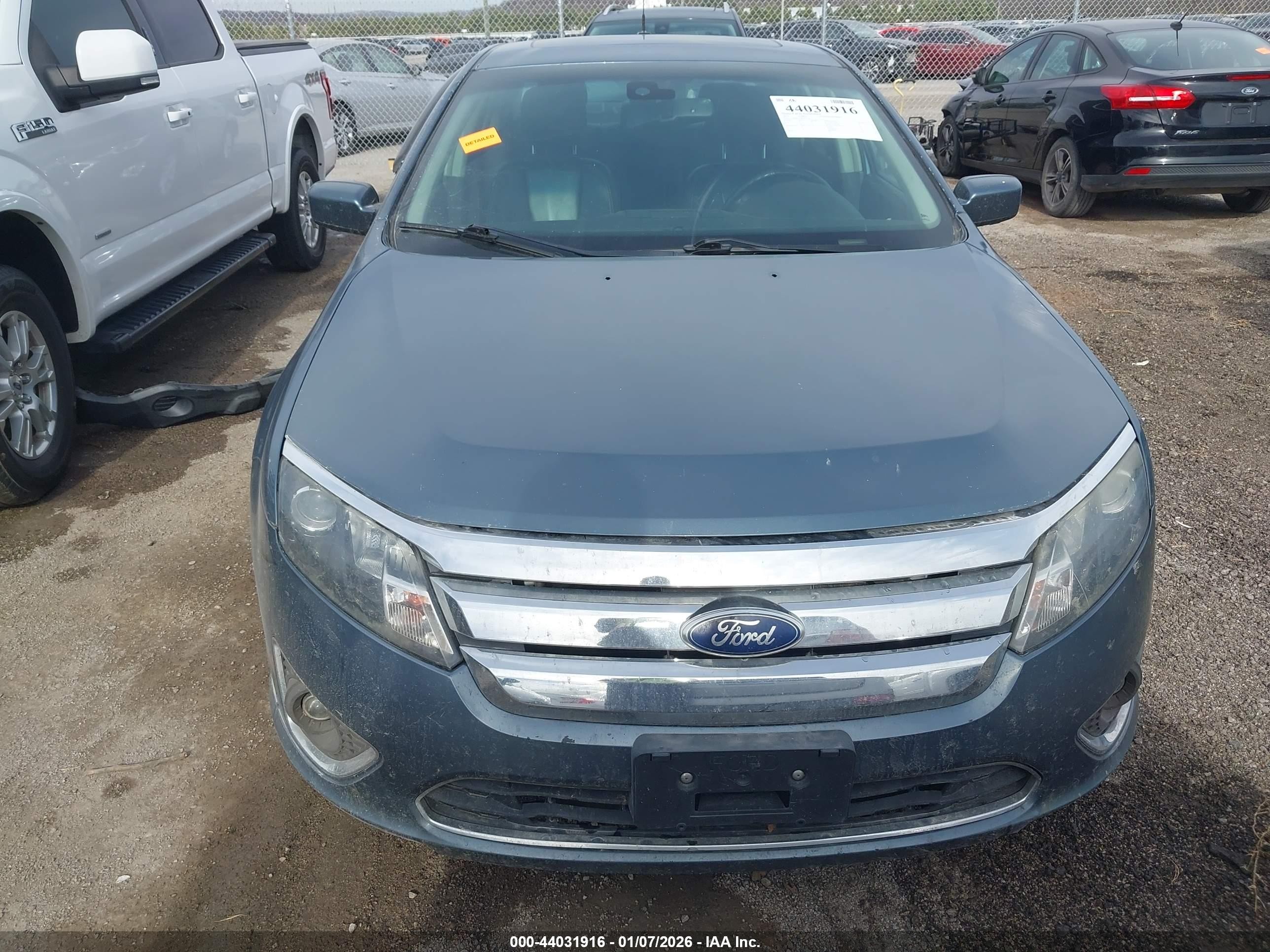 2011 Ford Fusion Hybrid Blue vin: 3FADP0L31BR253310