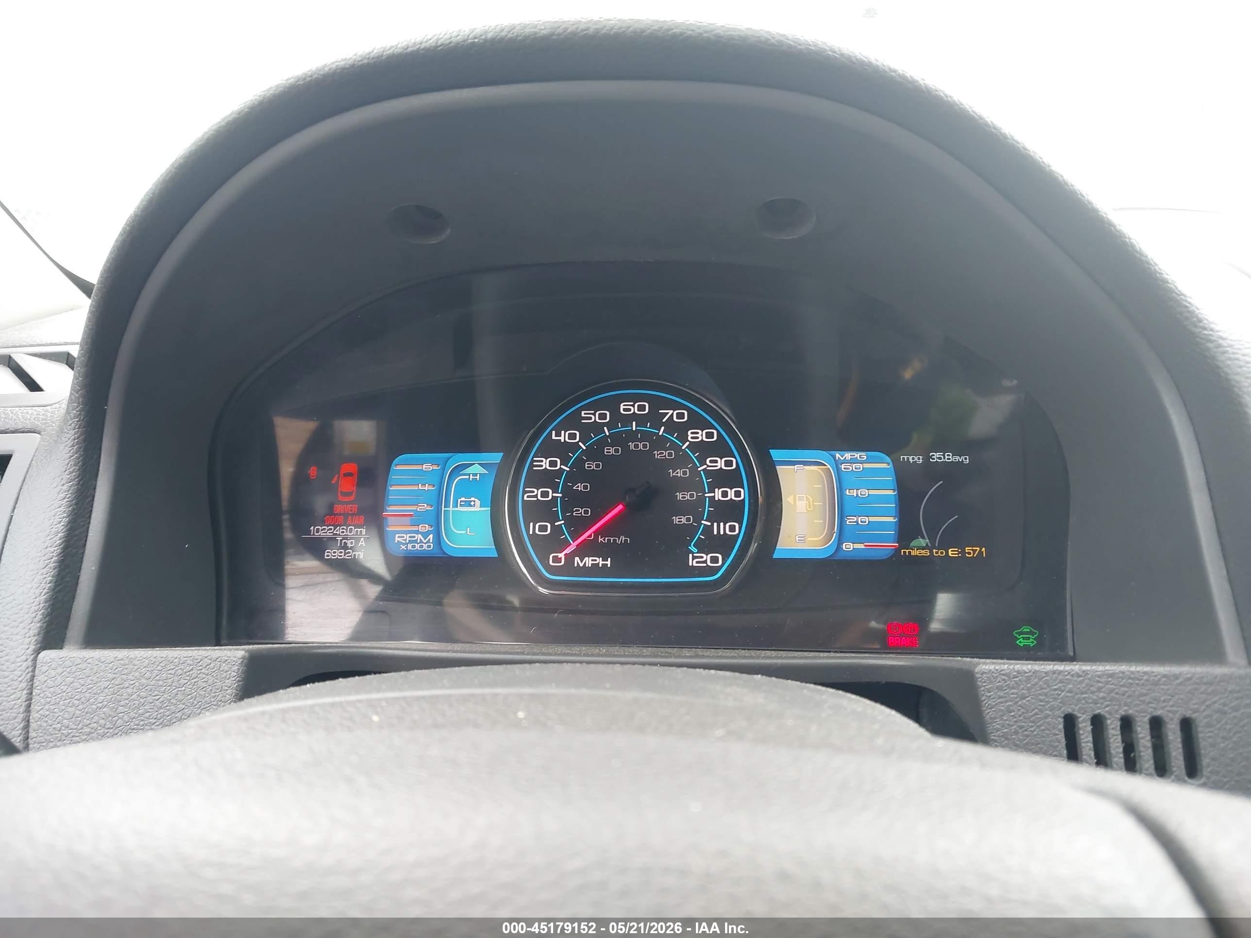 2011 Ford Fusion Hybrid   Серебряный vin: 3FADP0L31BR264422