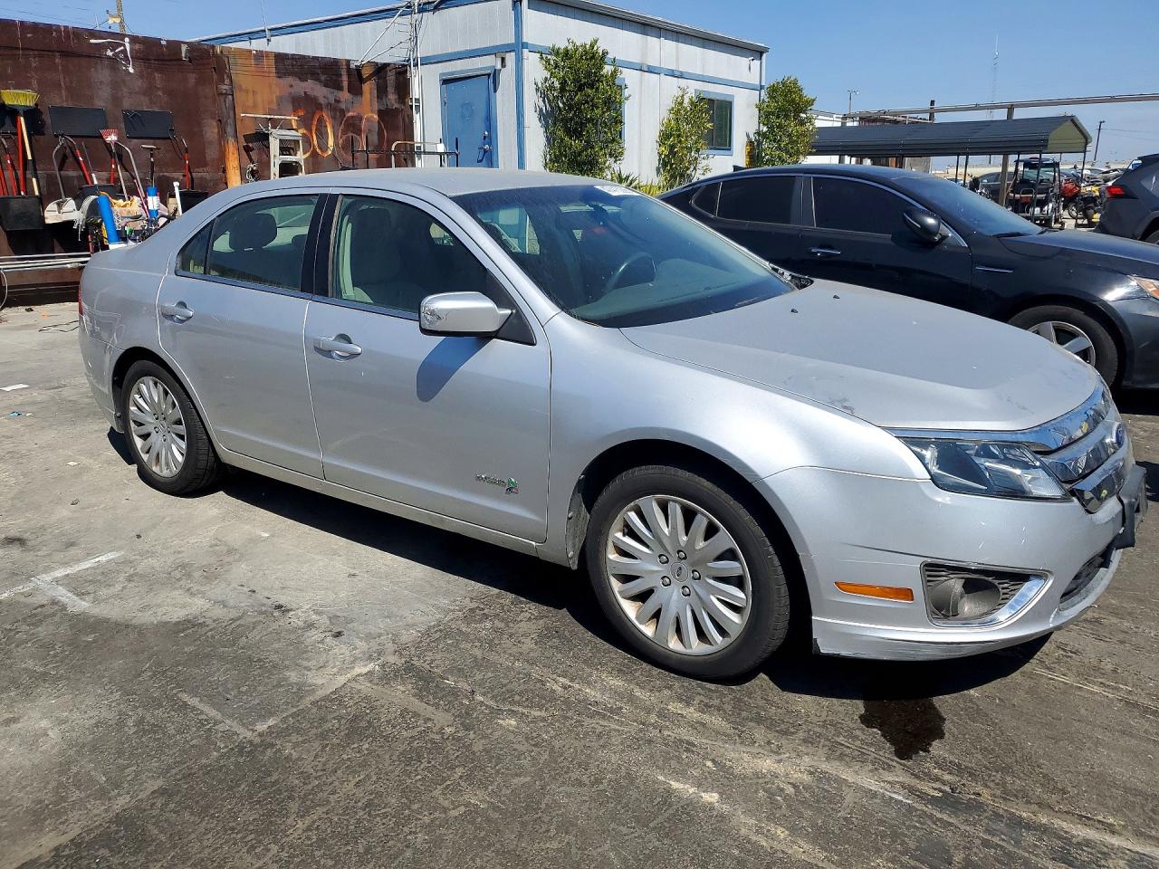 2012 Ford Fusion Hybrid Silver vin: 3FADP0L31CR181588