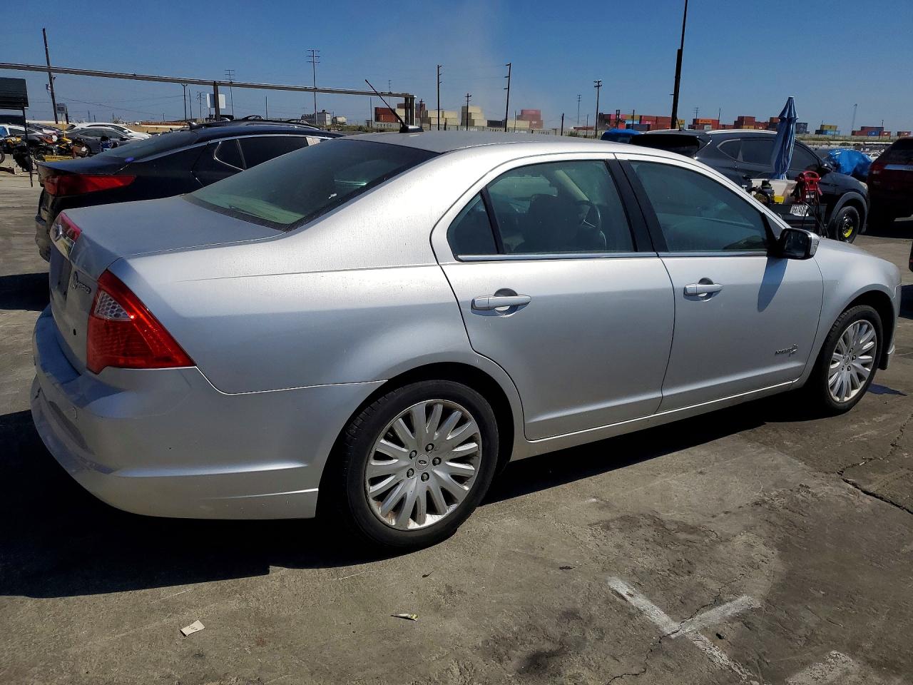 2012 Ford Fusion Hybrid Silver vin: 3FADP0L31CR181588