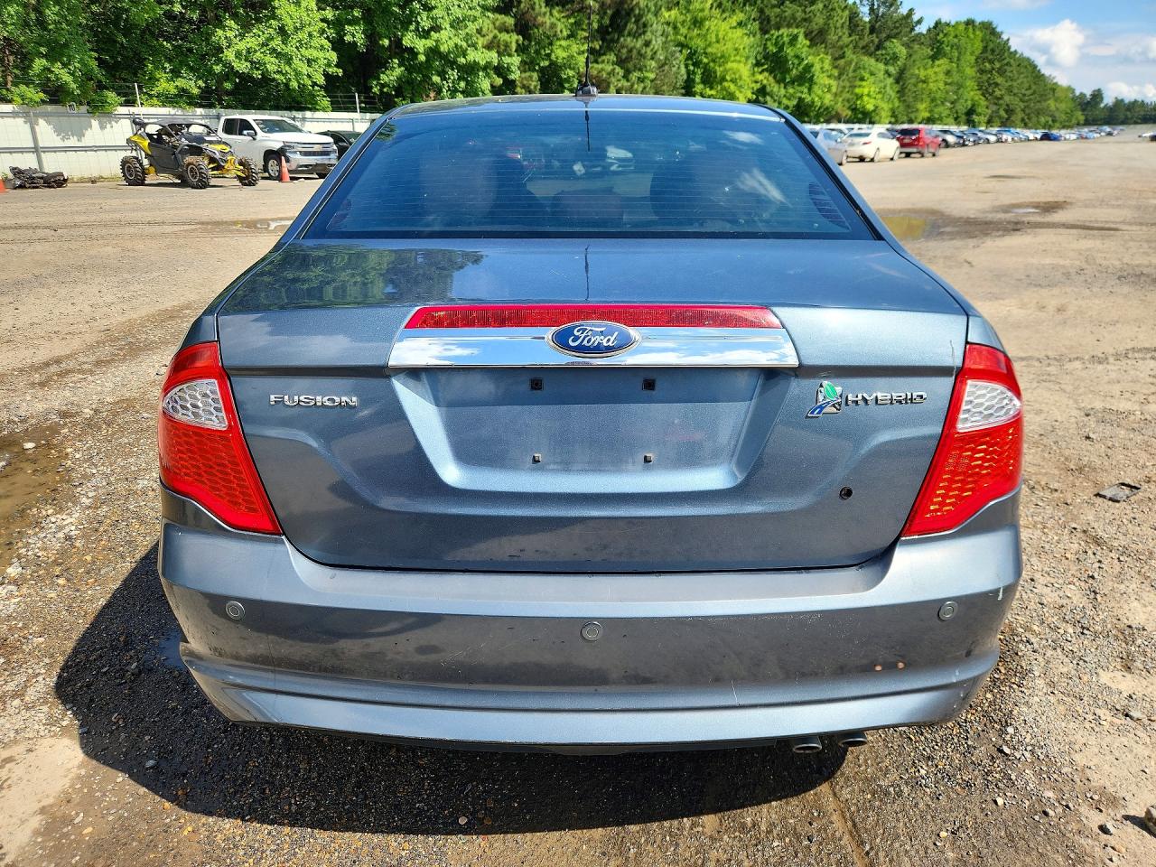 2012 Ford Fusion Hybrid Blue vin: 3FADP0L31CR213651