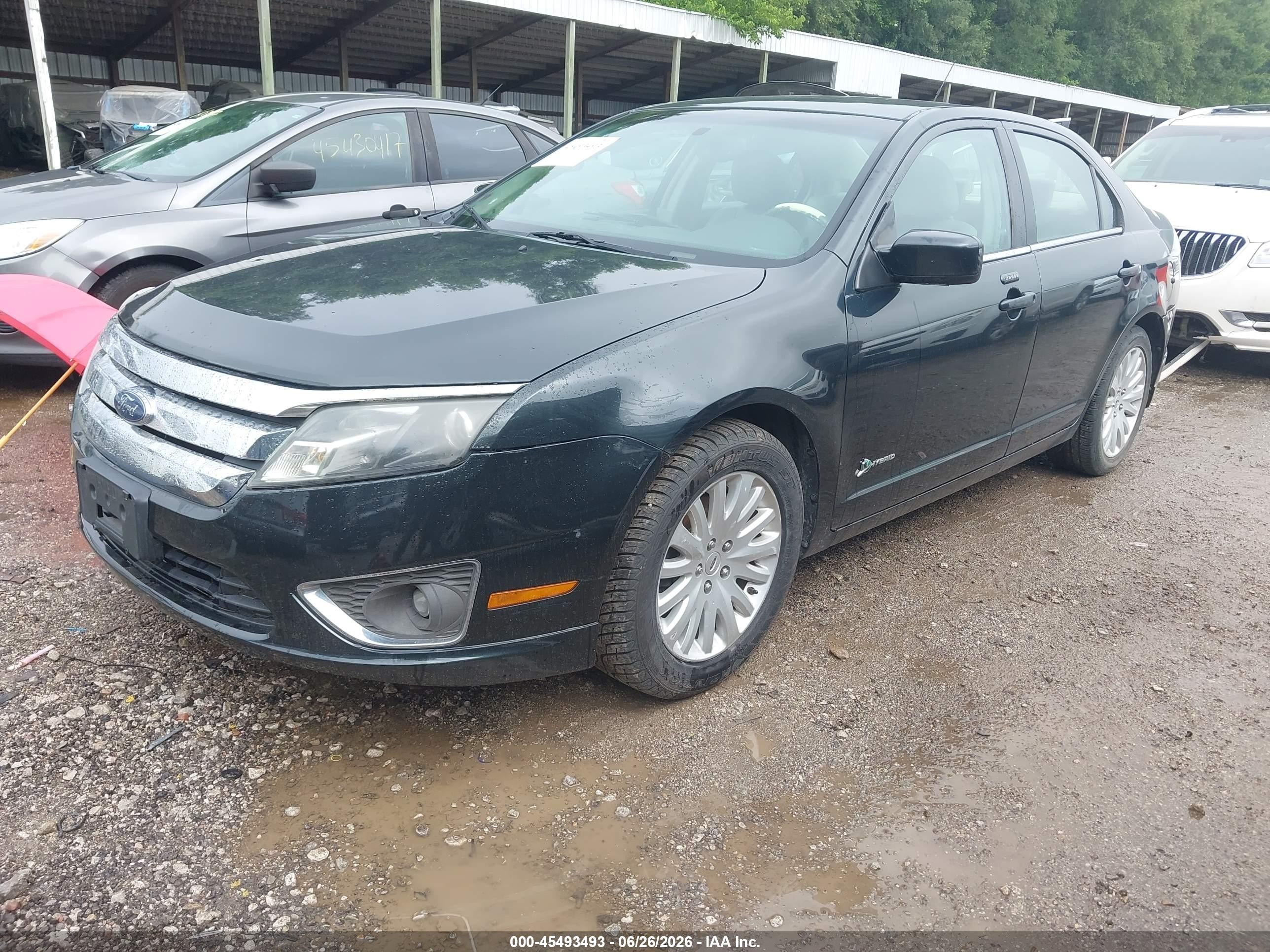 2010 Ford Fusion Hybrid   Gray vin: 3FADP0L32AR254755