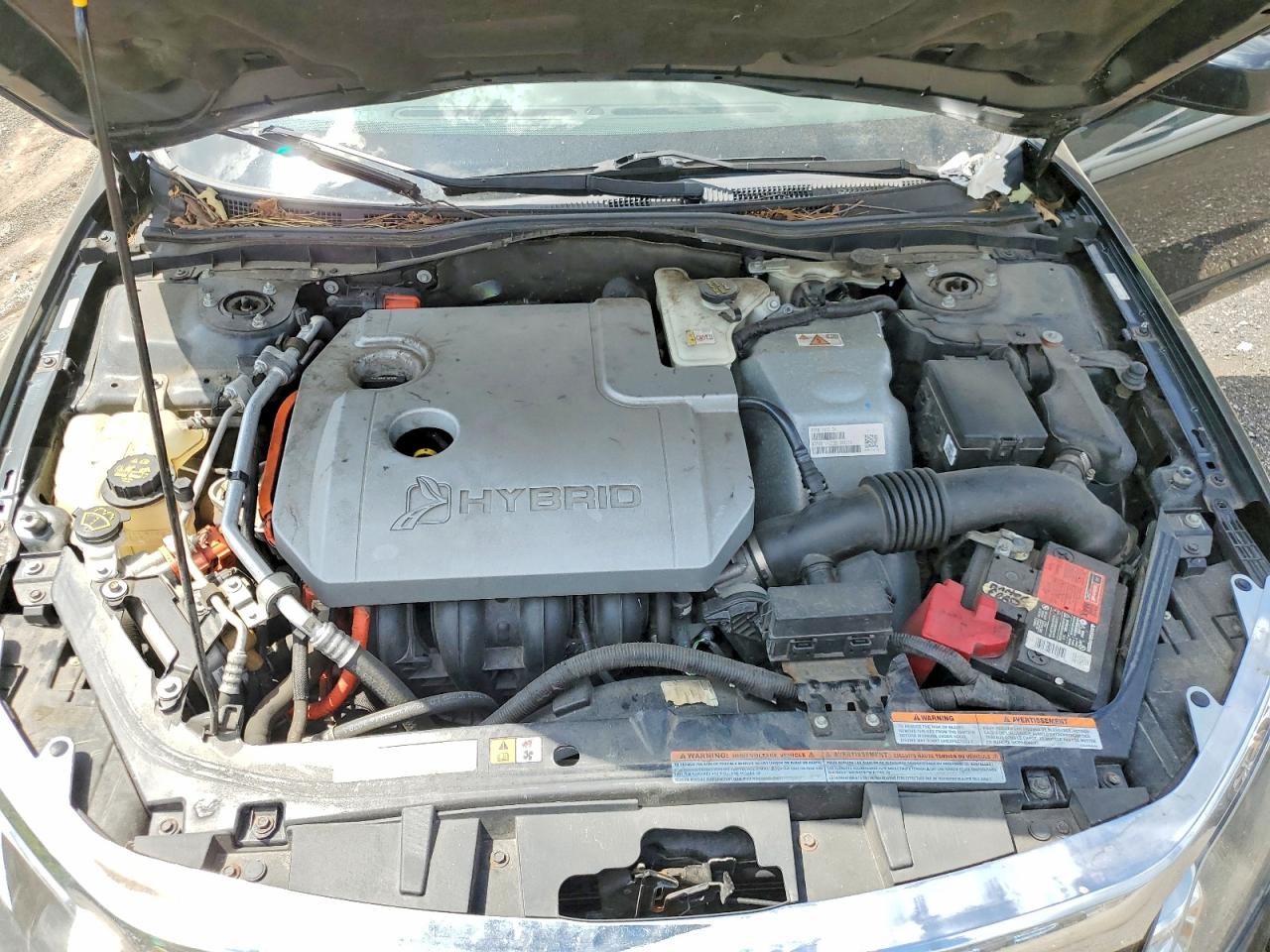 2010 Ford Fusion Hybrid Black vin: 3FADP0L32AR295385
