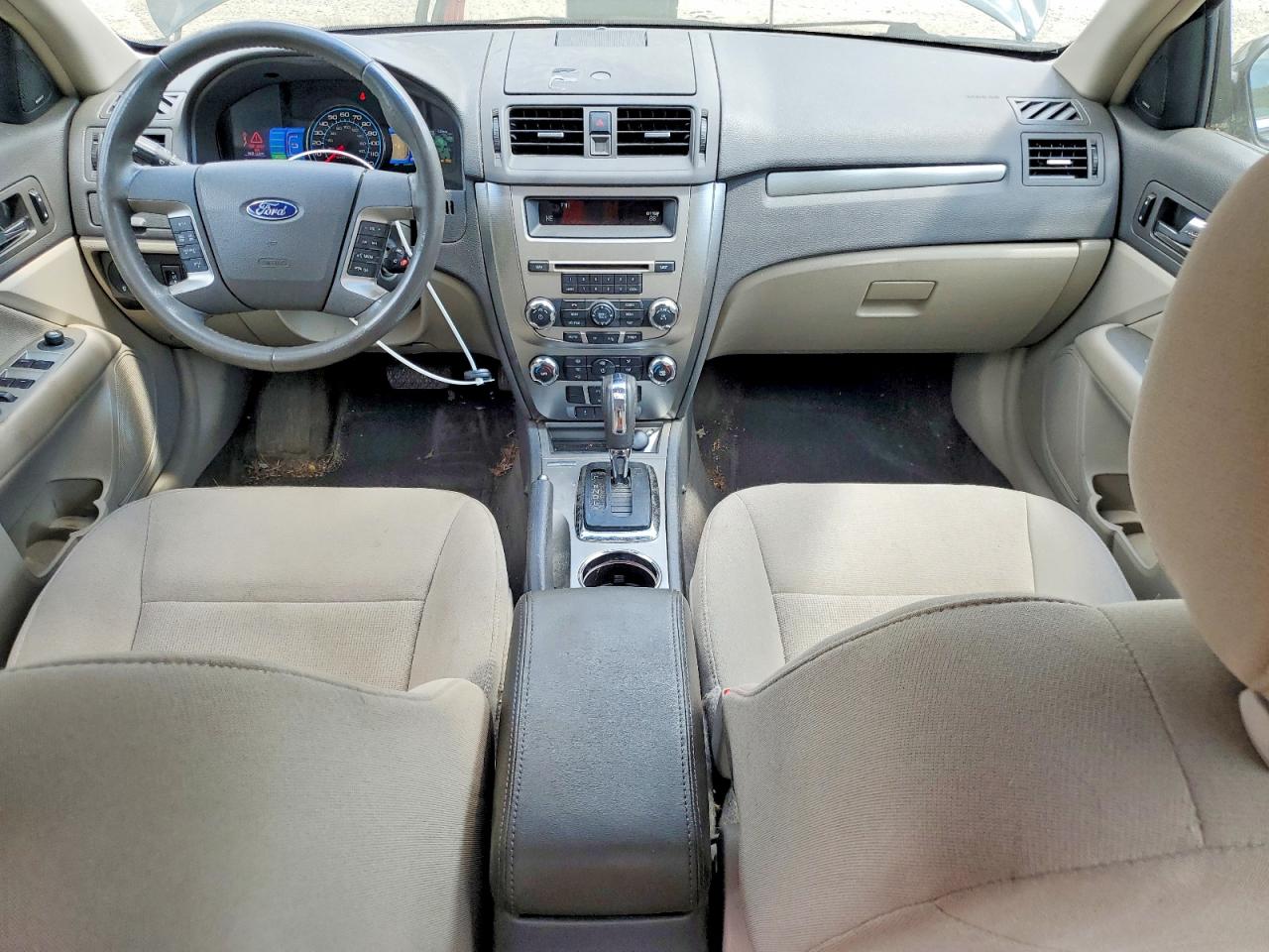 2010 Ford Fusion Hybrid Black vin: 3FADP0L32AR295385