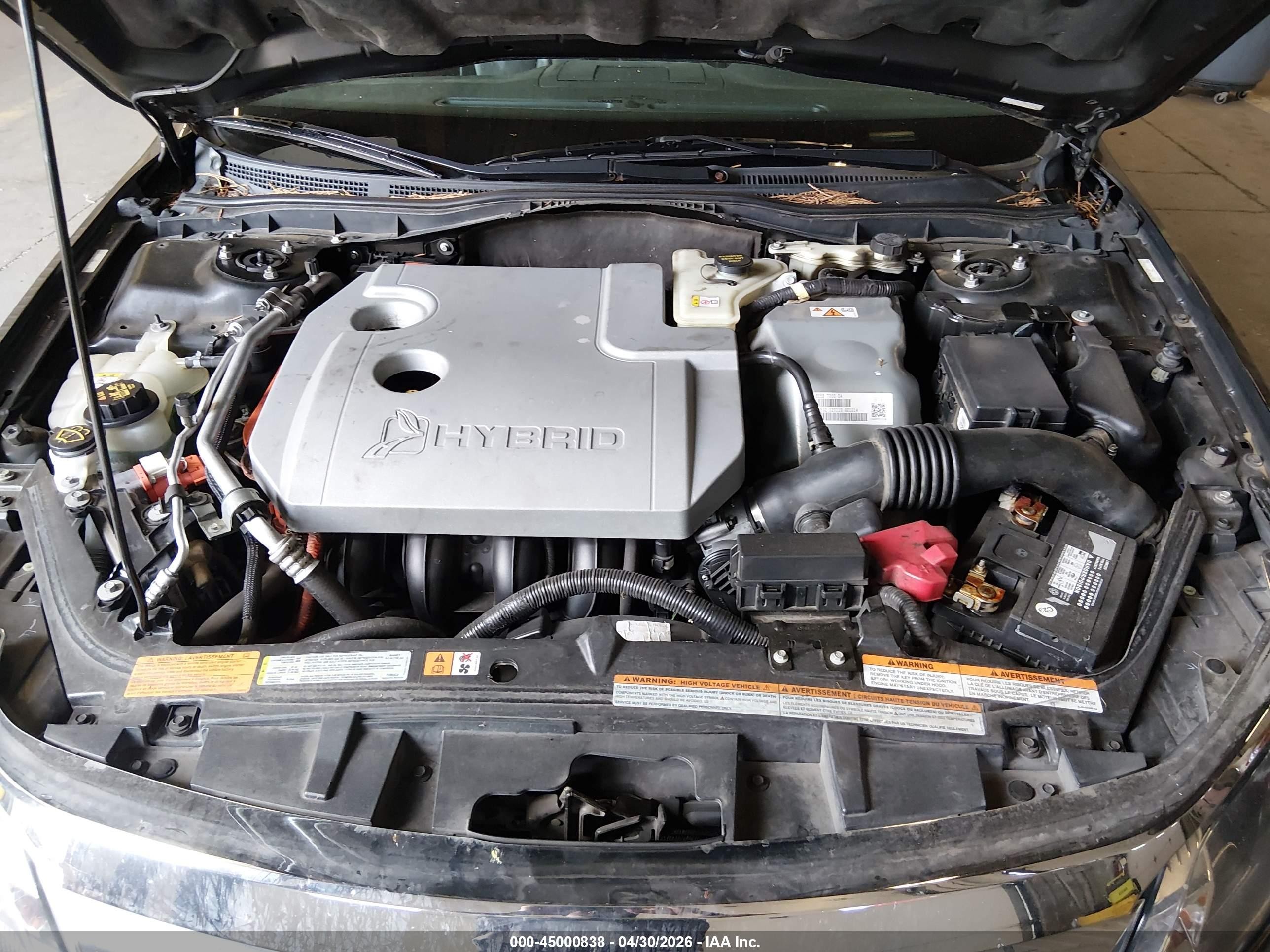 2010 Ford Fusion Hybrid   Black vin: 3FADP0L32AR308040