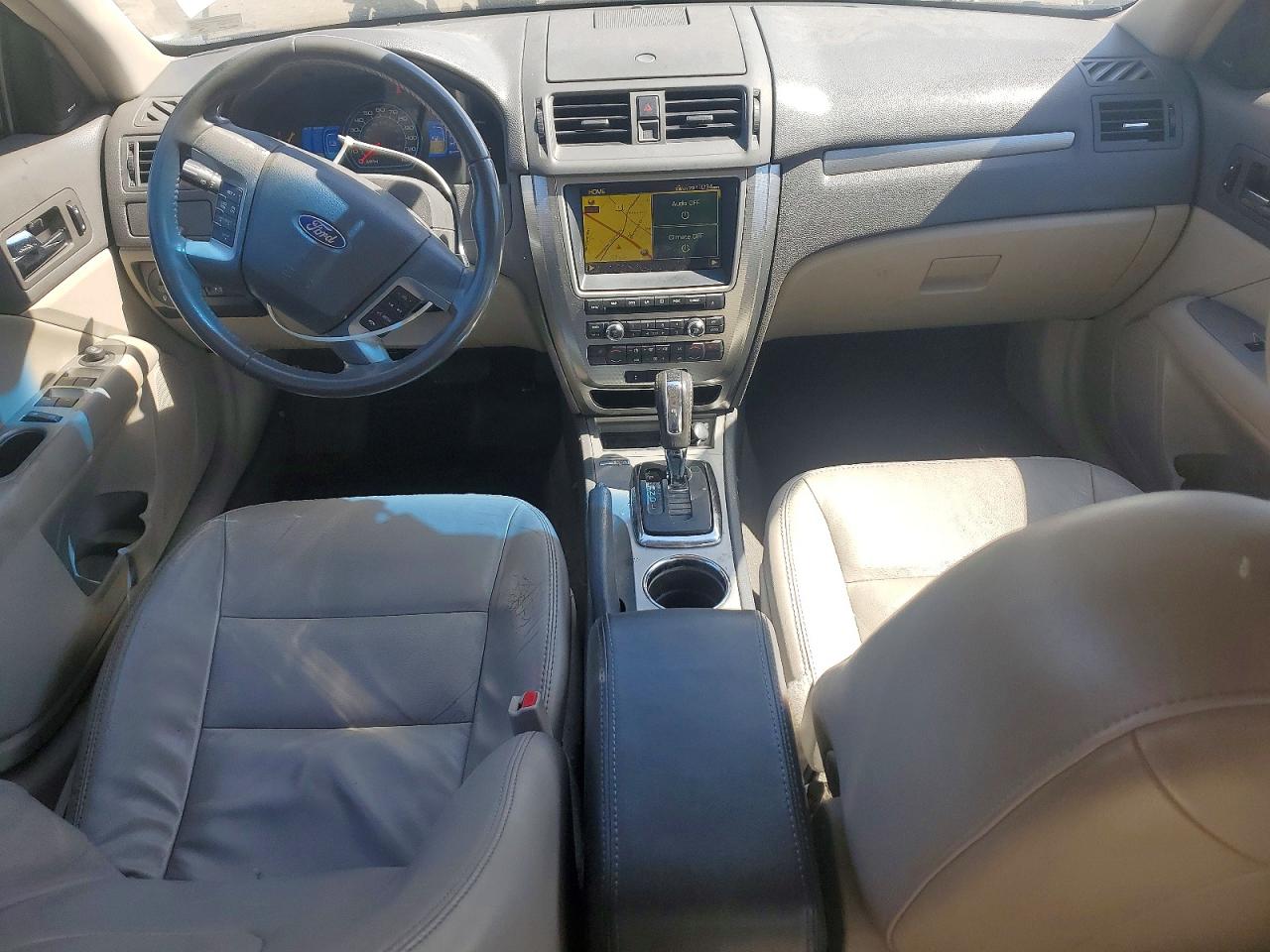 2010 Ford Fusion Hybrid White vin: 3FADP0L32AR381361