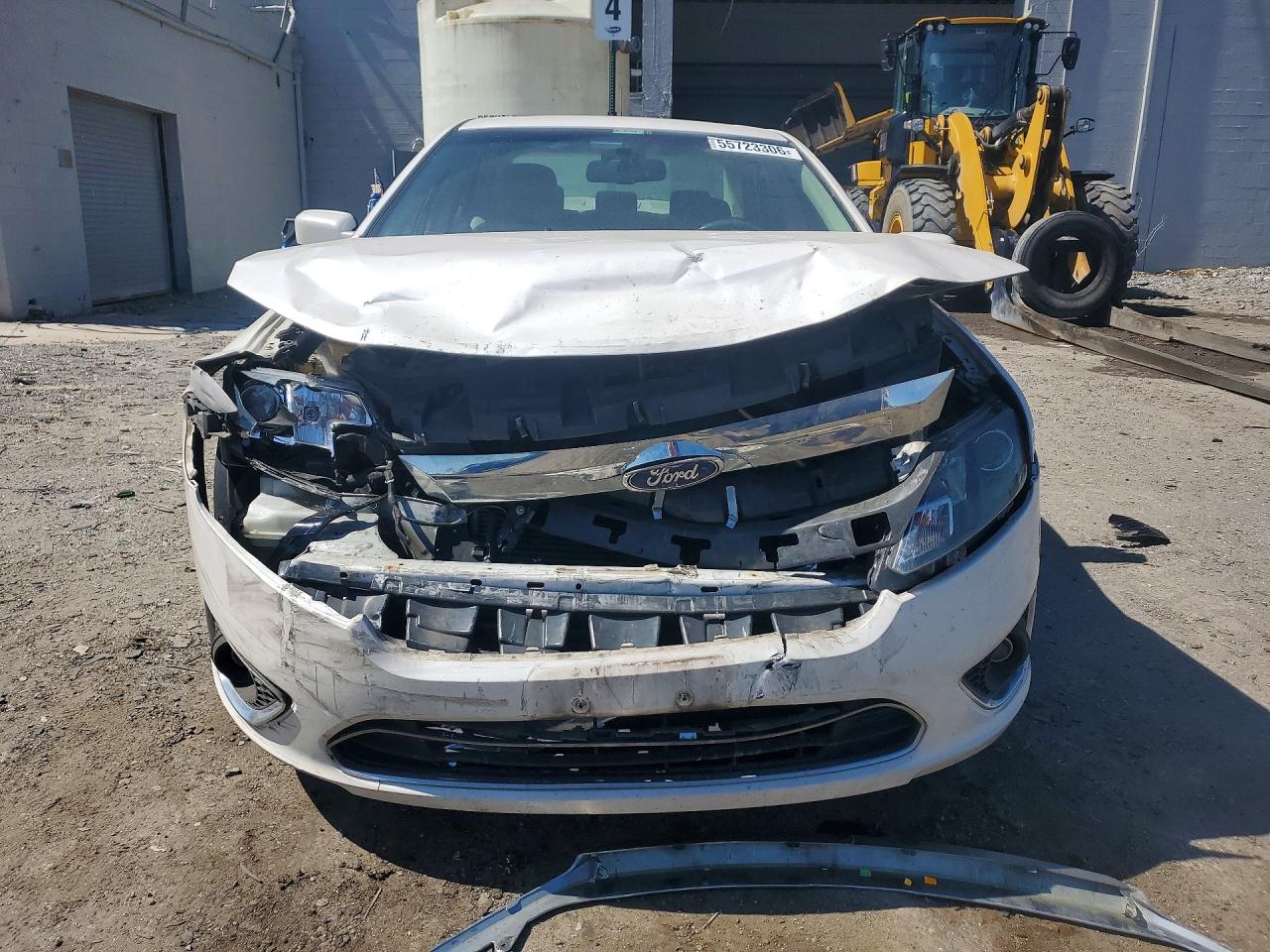 2010 Ford Fusion Hybrid White vin: 3FADP0L32AR381361
