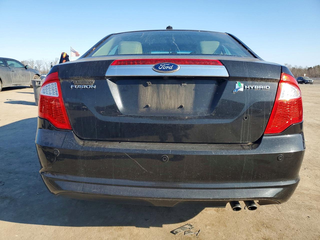 2011 Ford Fusion Hybrid Black vin: 3FADP0L32BR103755