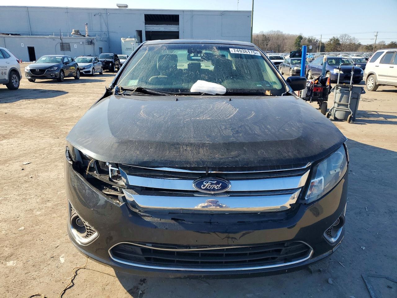 2011 Ford Fusion Hybrid Black vin: 3FADP0L32BR103755