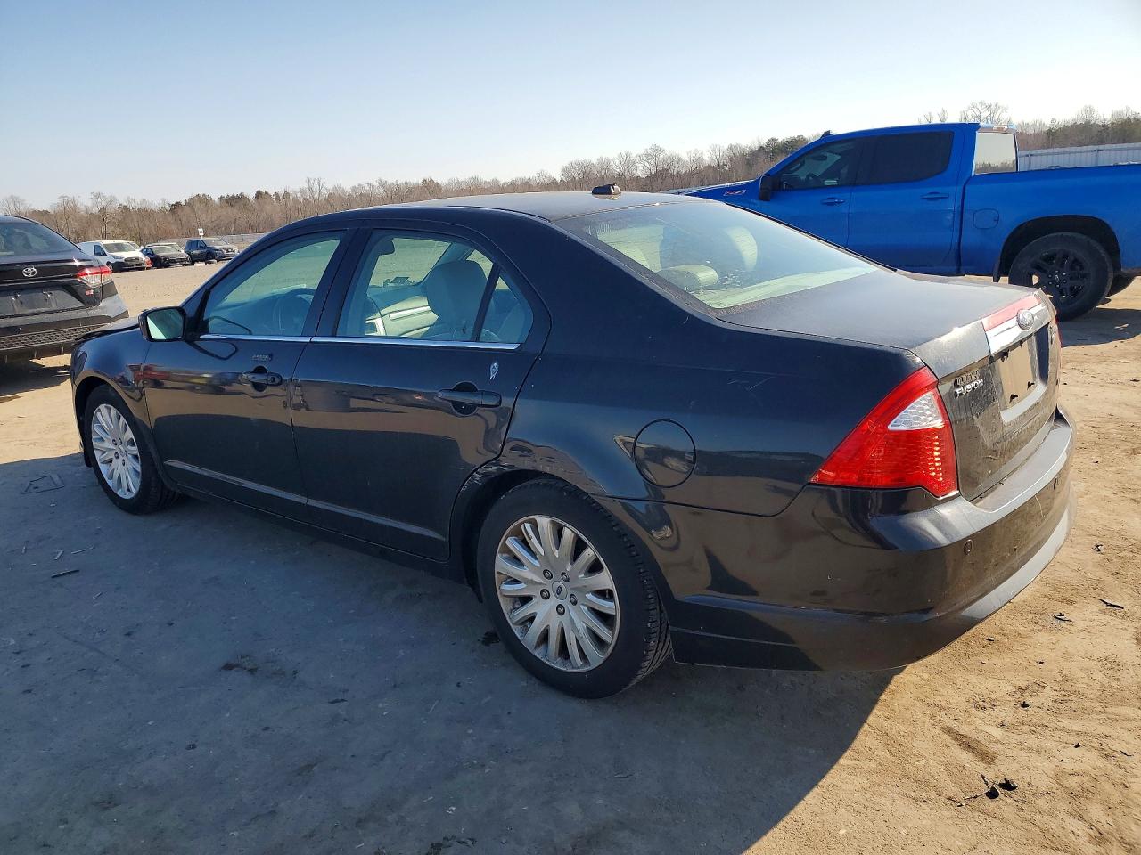 2011 Ford Fusion Hybrid Black vin: 3FADP0L32BR103755