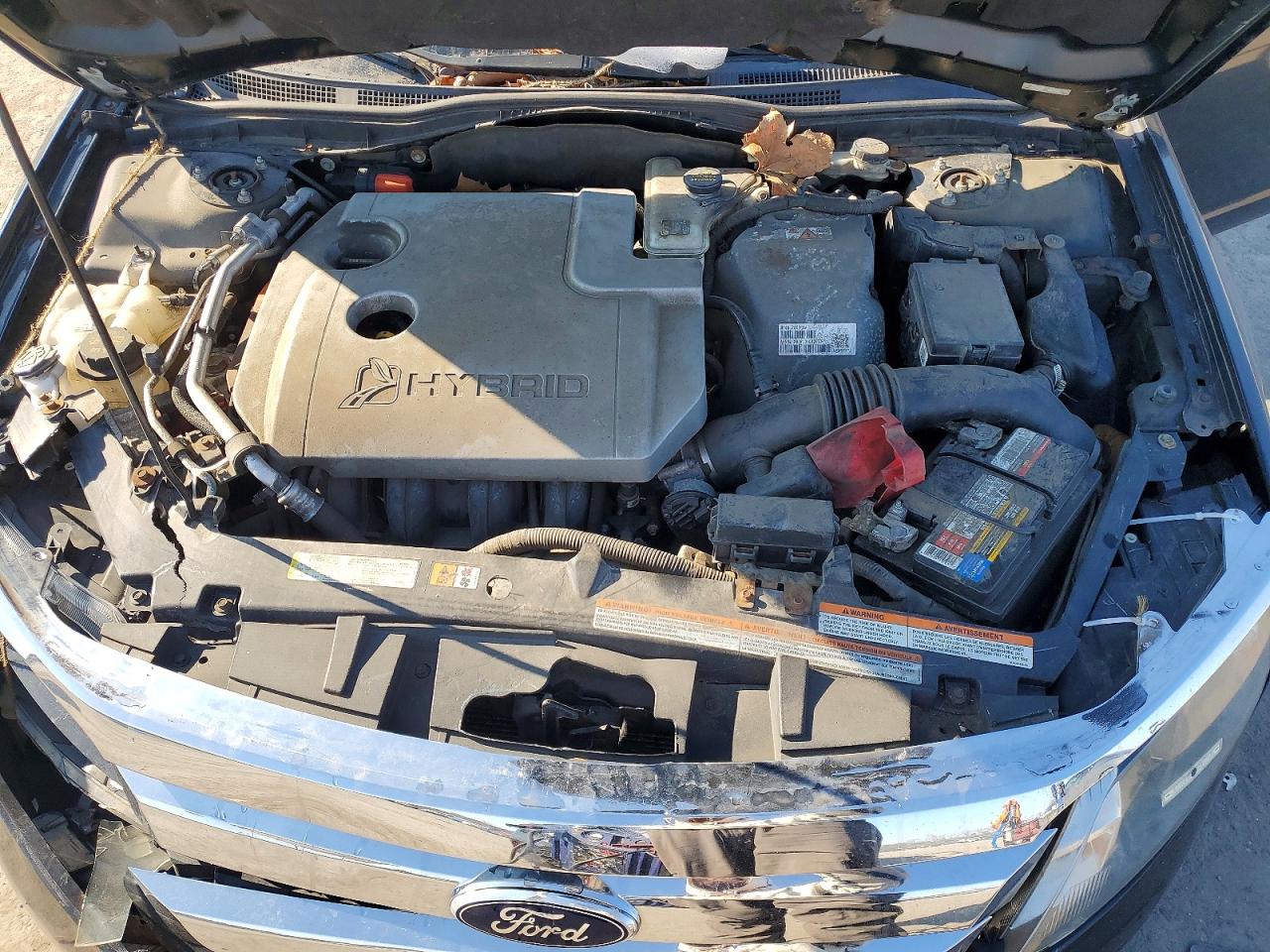 2011 Ford Fusion Hybrid Black vin: 3FADP0L32BR103755