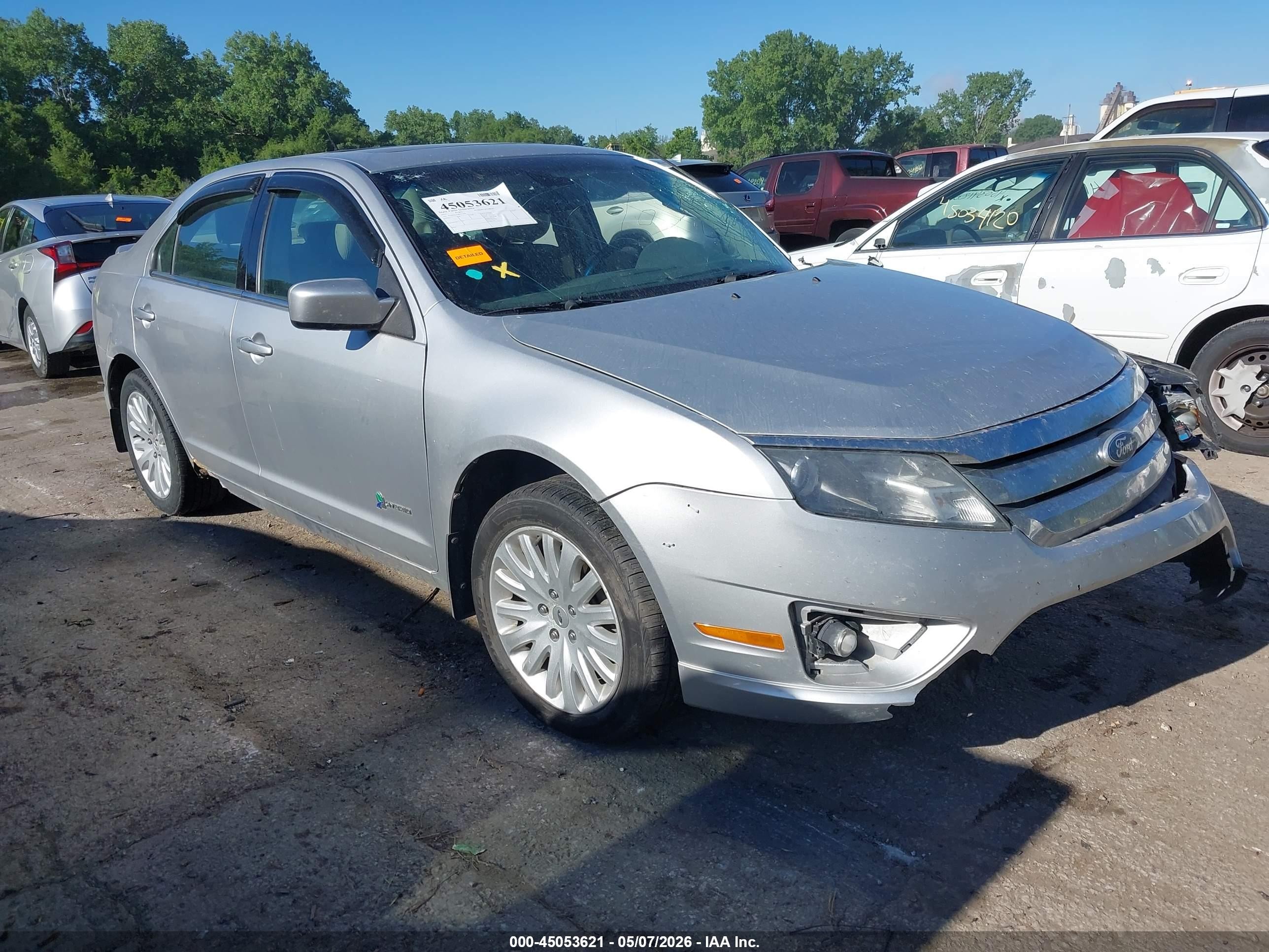 2011 Ford Fusion Hybrid Silver vin: 3FADP0L32BR173028