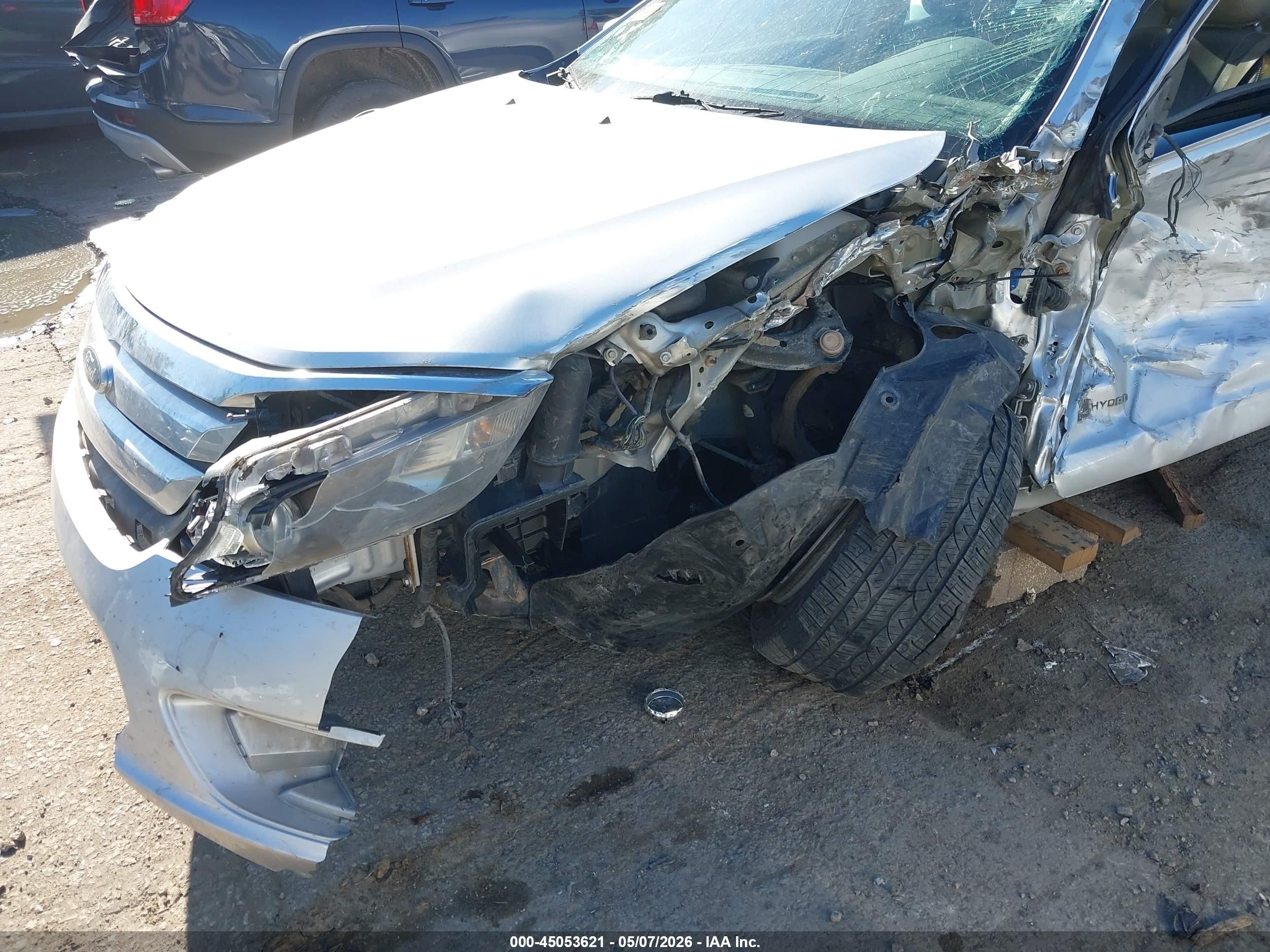 2011 Ford Fusion Hybrid Silver vin: 3FADP0L32BR173028