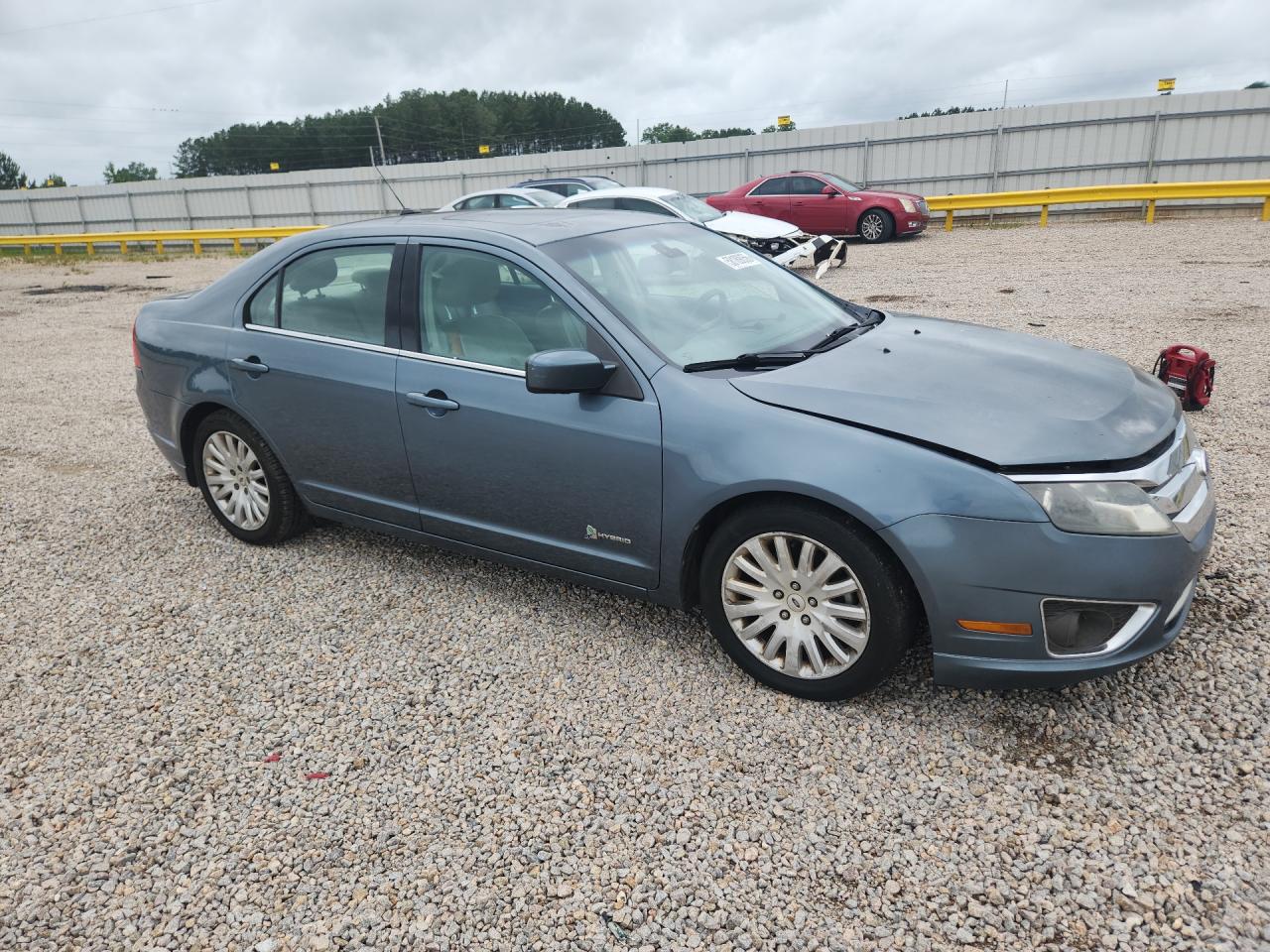 2011 Ford Fusion Hybrid Blue vin: 3FADP0L32BR277762