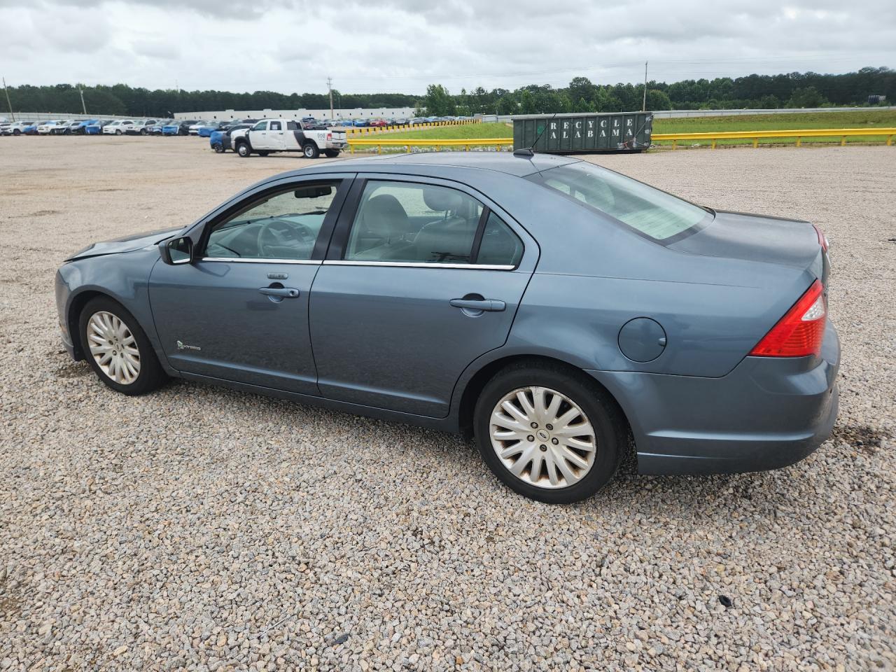 2011 Ford Fusion Hybrid Blue vin: 3FADP0L32BR277762