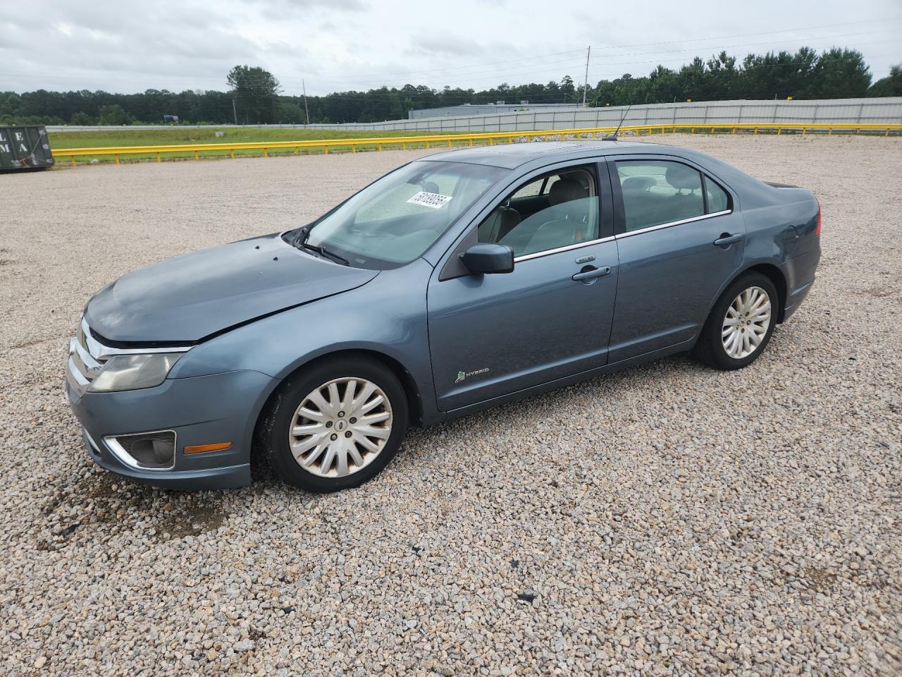 2011 Ford Fusion Hybrid Blue vin: 3FADP0L32BR277762