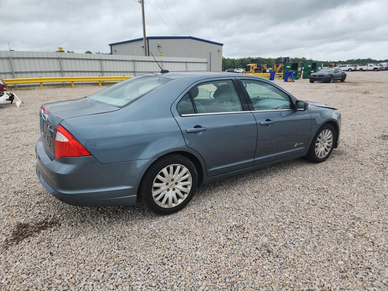 2011 Ford Fusion Hybrid Blue vin: 3FADP0L32BR277762