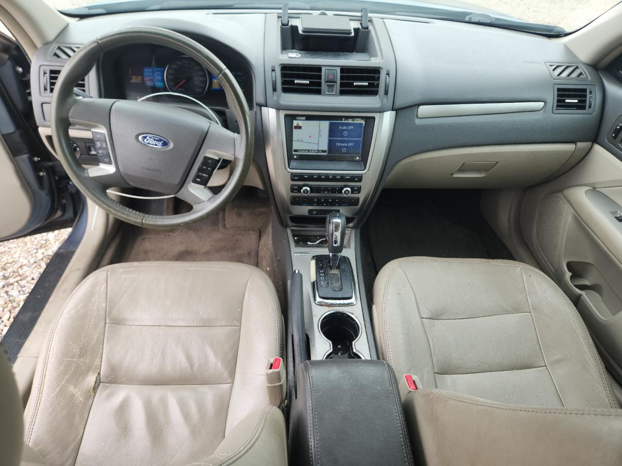 2011 Ford Fusion Hybrid Blue vin: 3FADP0L32BR277762