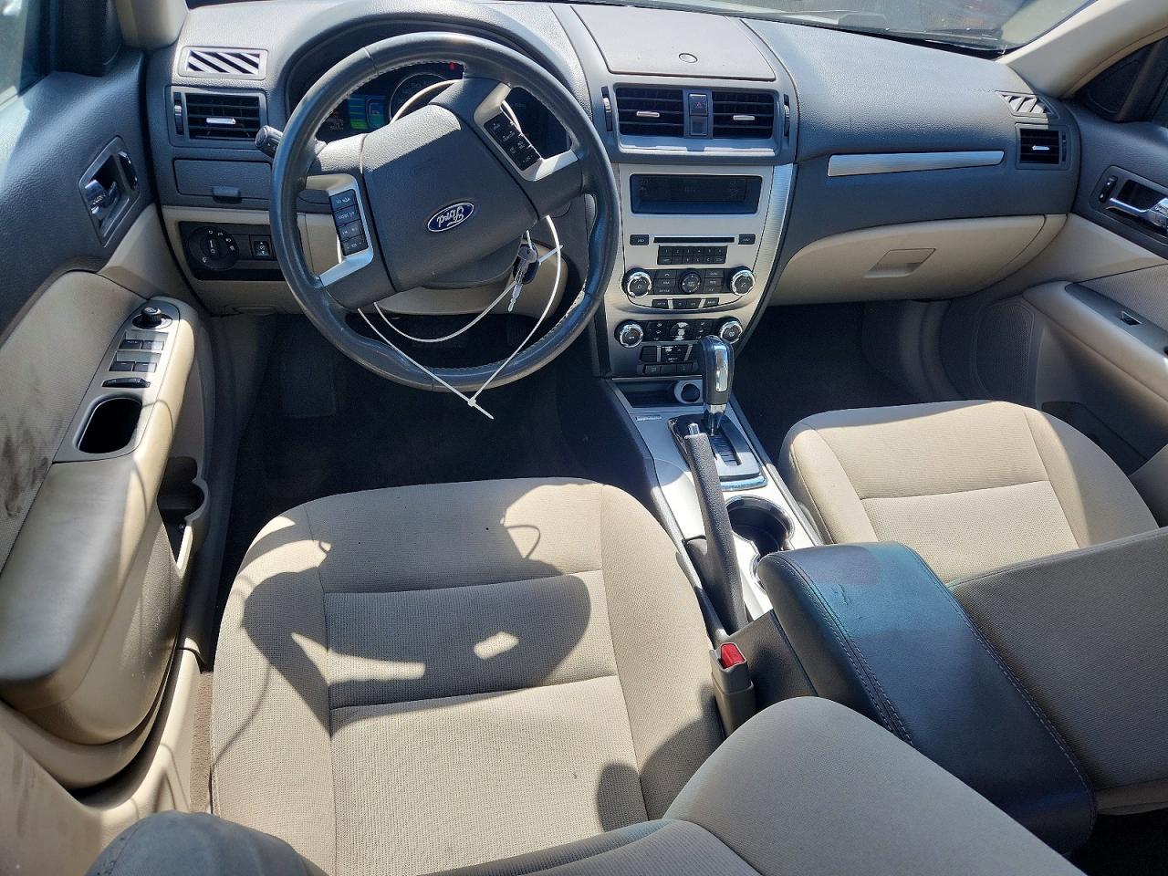 2012 Ford Fusion Hybrid Gray vin: 3FADP0L32CR367706