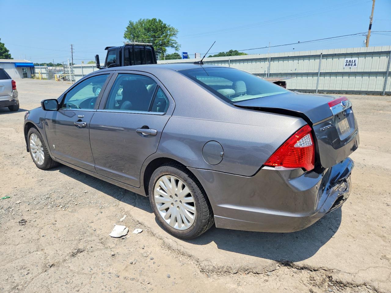 2012 Ford Fusion Hybrid Gray vin: 3FADP0L32CR367706