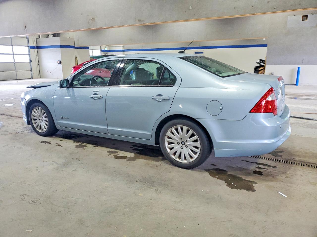 2010 Ford Fusion Hybrid Blue vin: 3FADP0L33AR199927