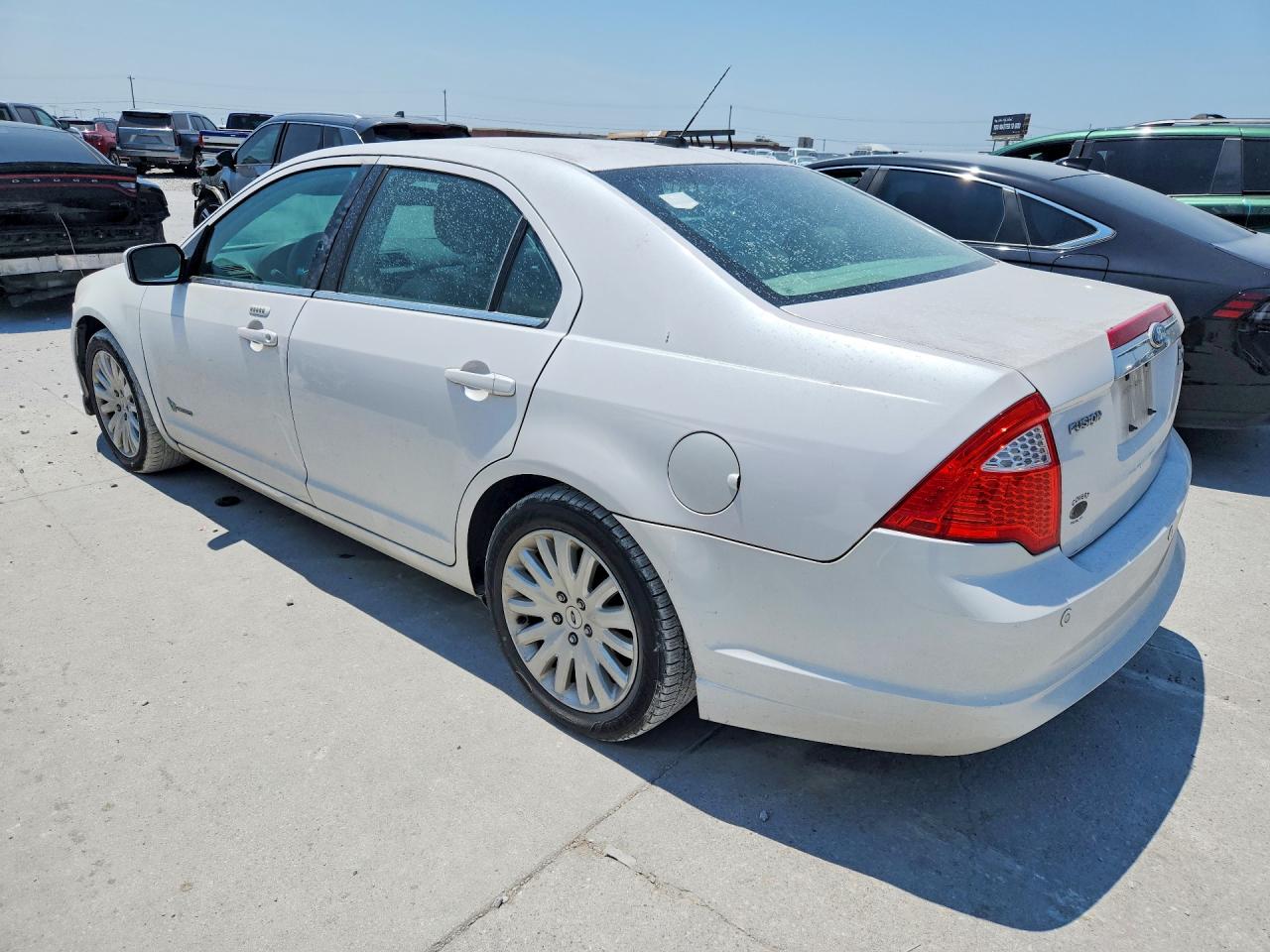 2010 Ford Fusion Hybrid White vin: 3FADP0L33AR334601