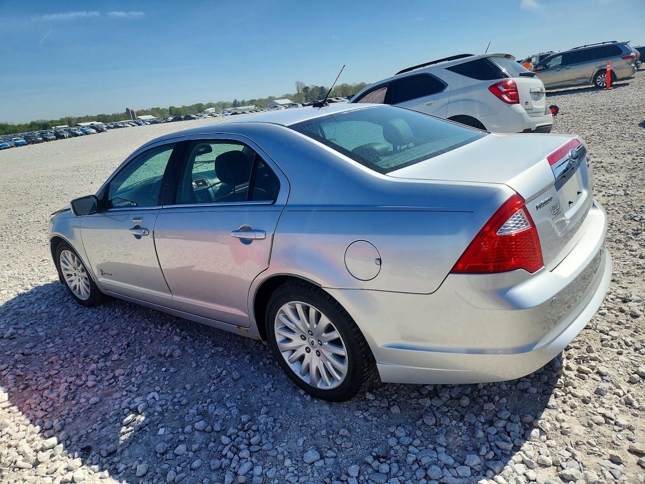 2011 Ford Fusion Hybrid Silver vin: 3FADP0L33BR154259